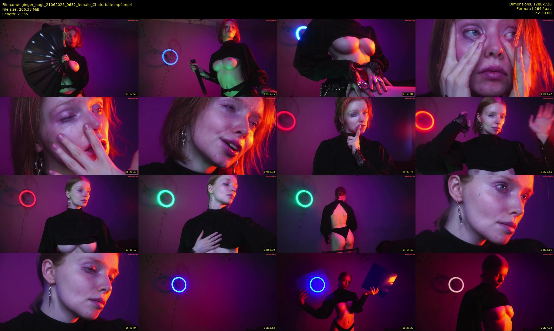 ginger_hugs — 22 minute Chaturbate female cam show recording, 720p, Jun 21, 2025