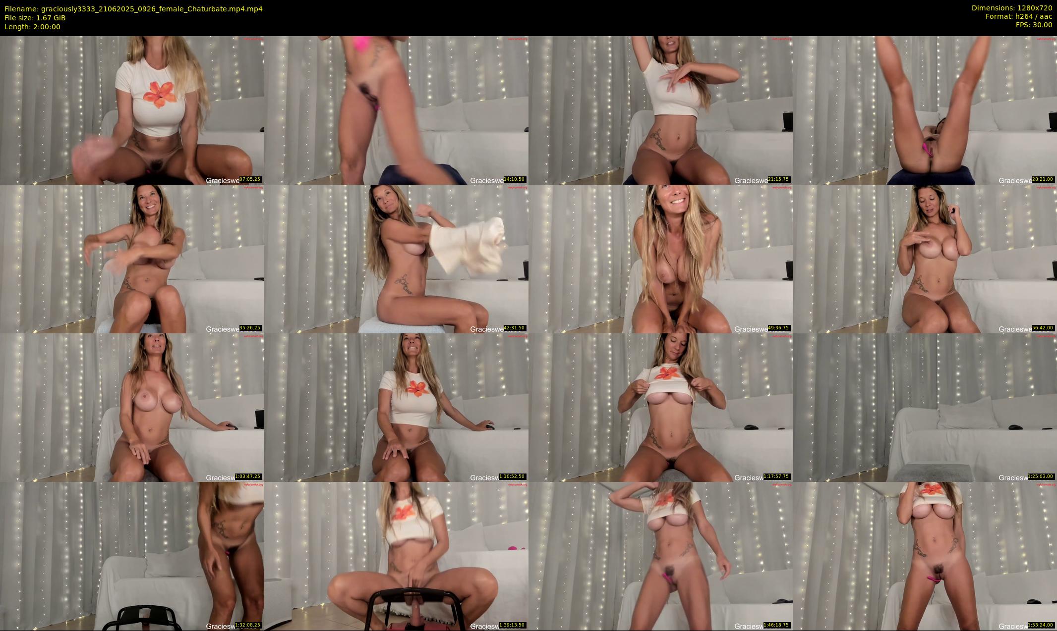 graciously3333 — 120 minute Chaturbate female cam show recording, 720p, Jun 21, 2025