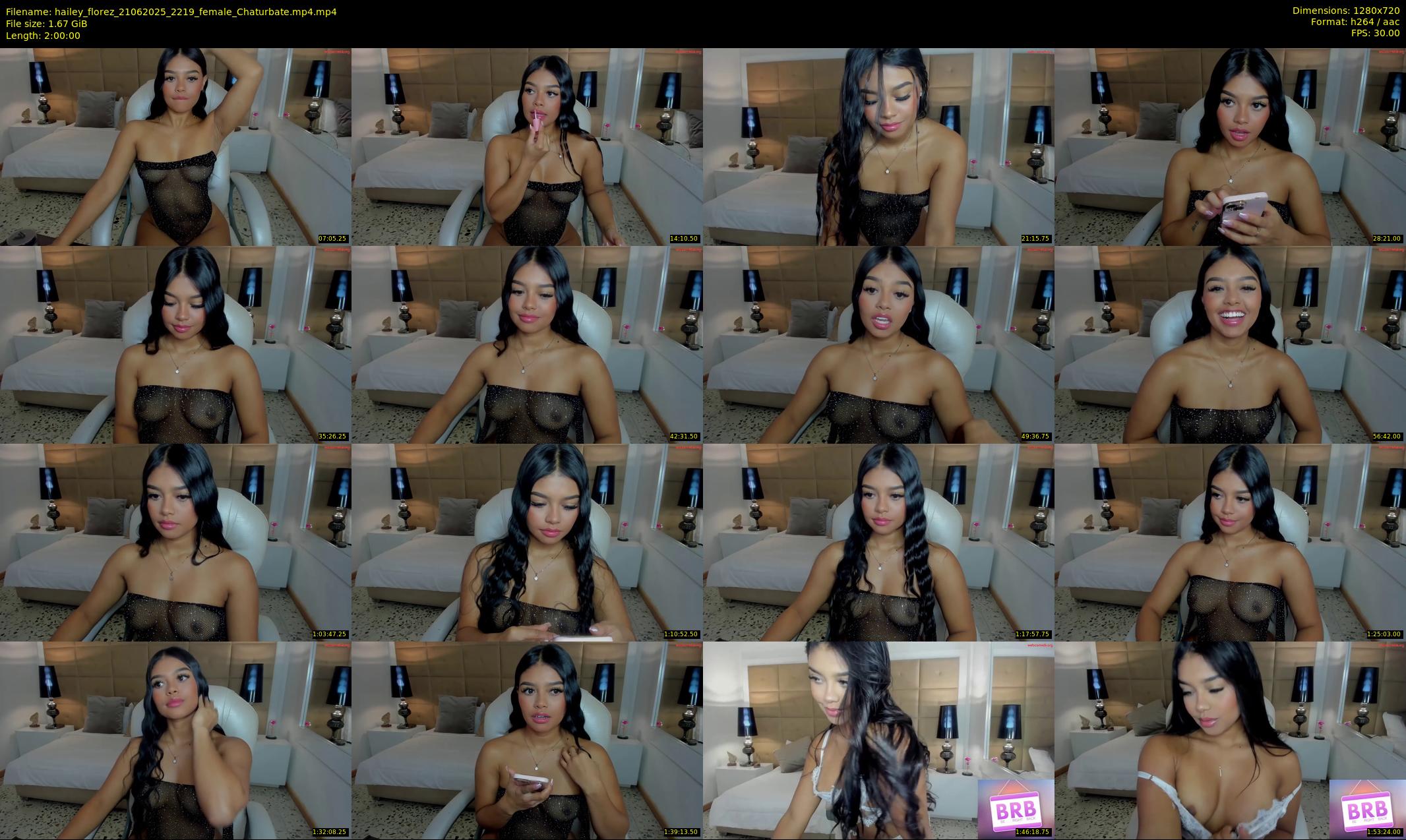 hailey_florez — 120 minute Chaturbate female cam show recording, 720p, Jun 21, 2025