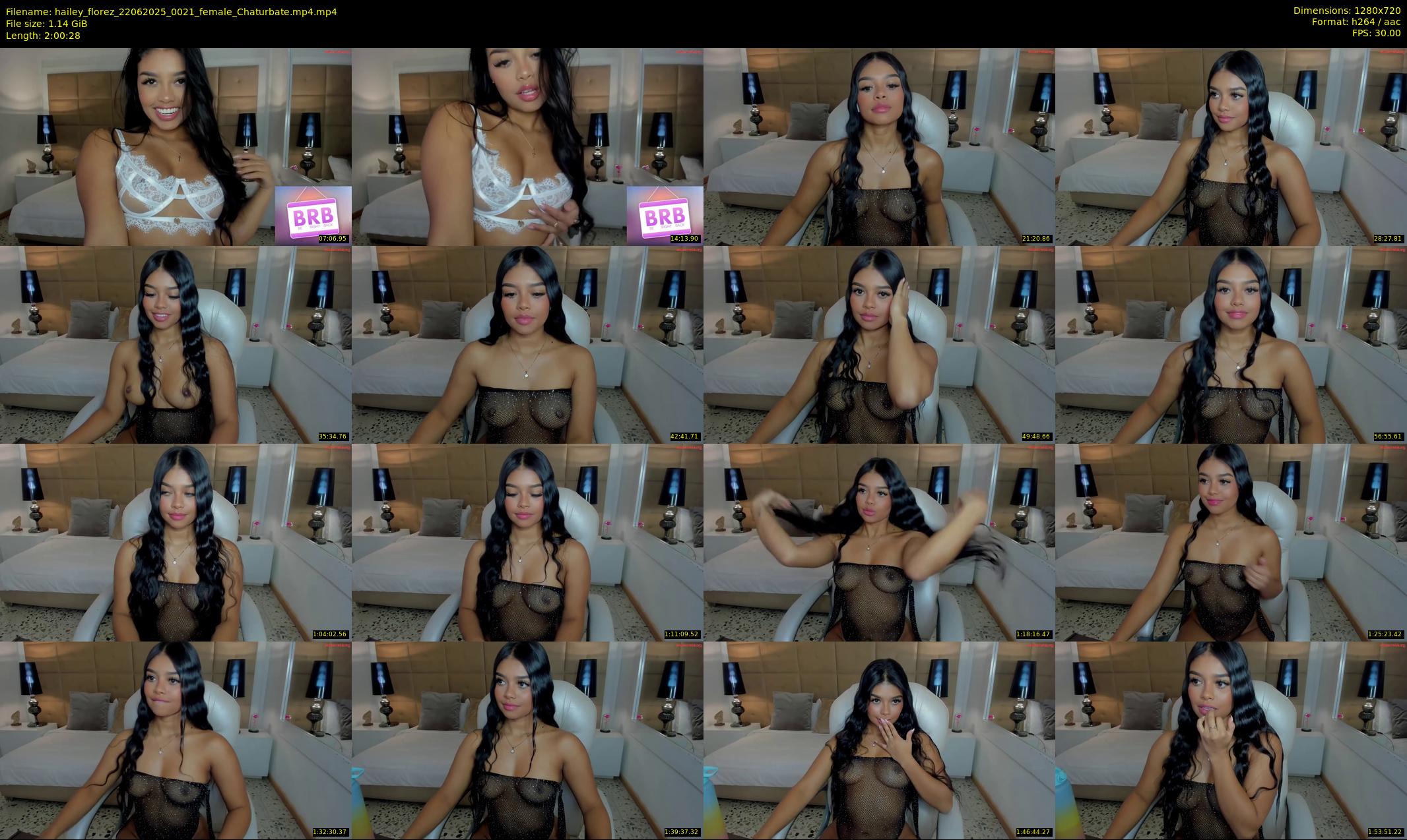 hailey_florez — 121 minute Chaturbate female cam show recording, 720p, Jun 22, 2025