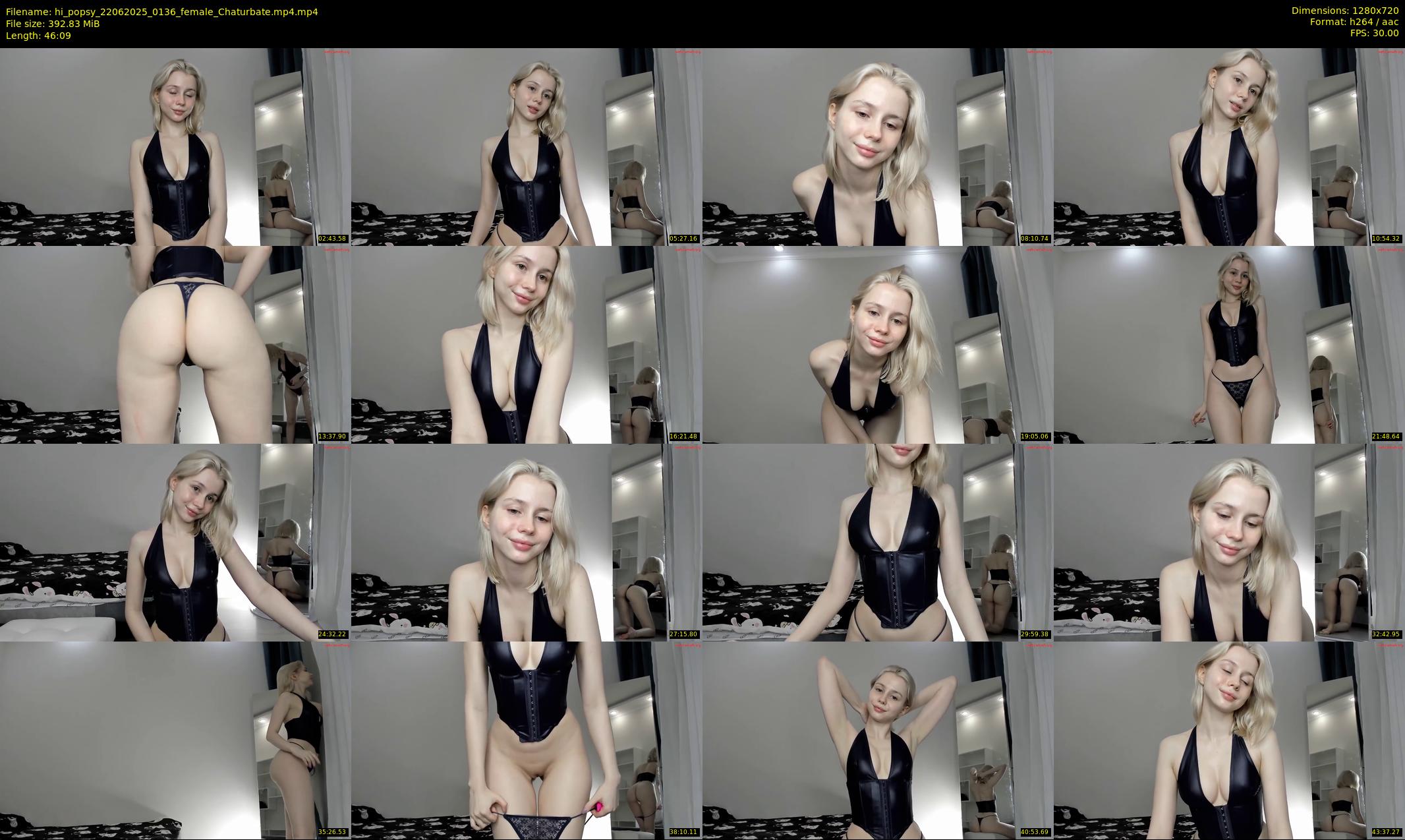 hi_popsy — 47 minute Chaturbate female cam show recording, 720p, Jun 22, 2025