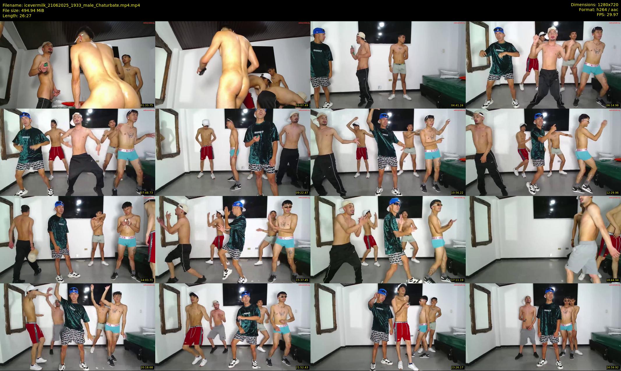 icevermilk — 27 minute Chaturbate male cam show recording, 720p, Jun 21, 2025