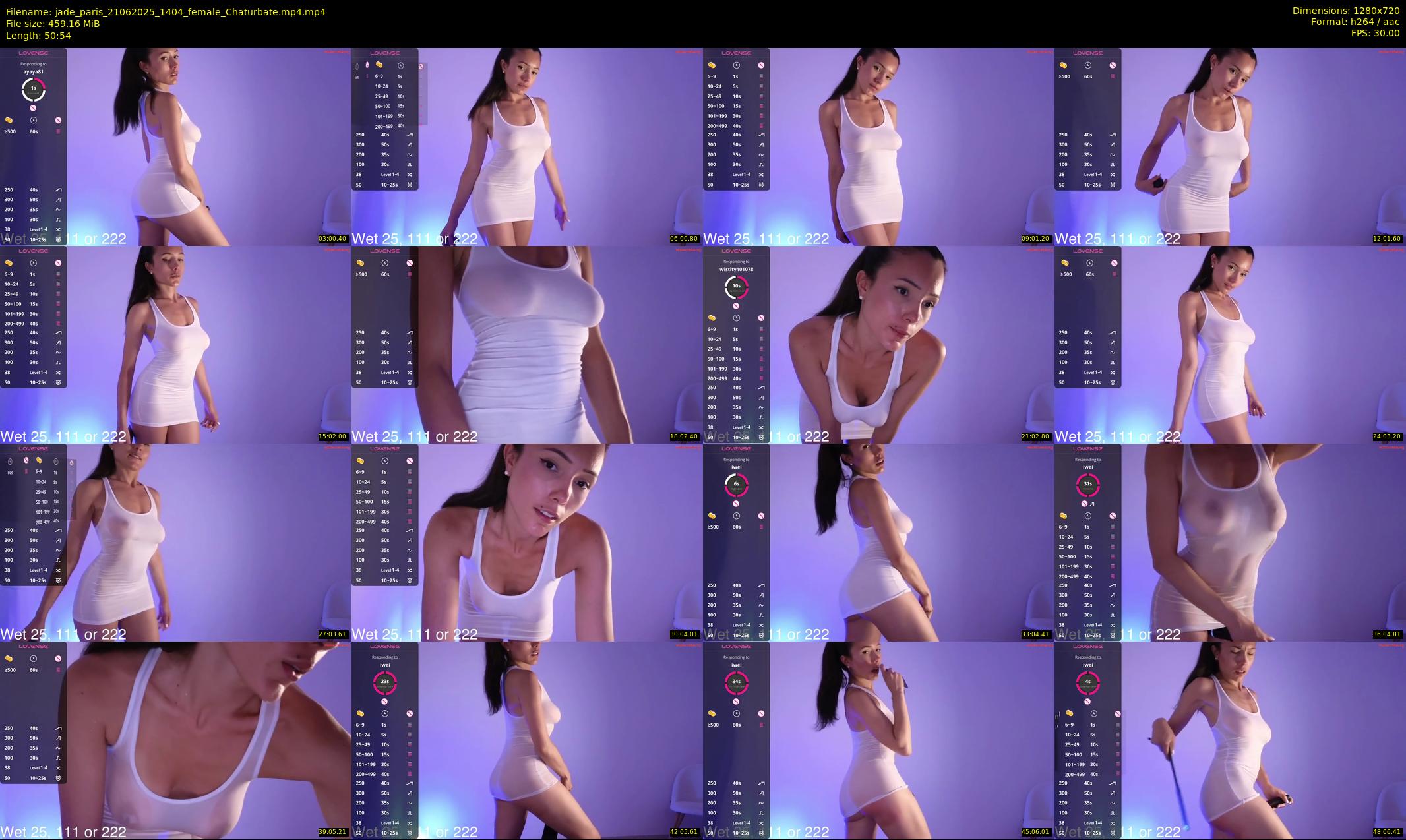 jade_paris — 51 minute Chaturbate female cam show recording, 720p, Jun 21, 2025