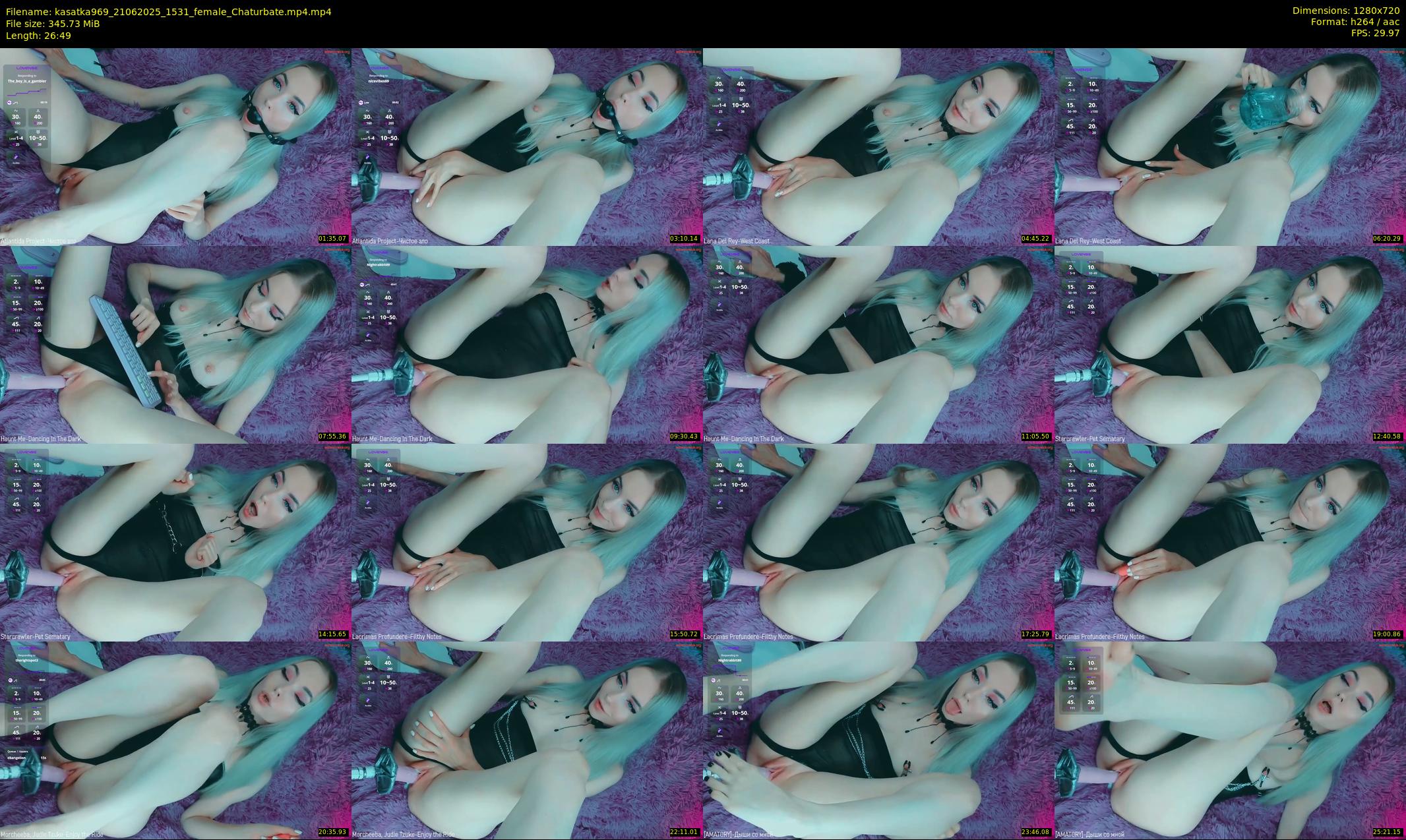 kasatka969 — 27 minute Chaturbate female cam show recording, 720p, Jun 21, 2025