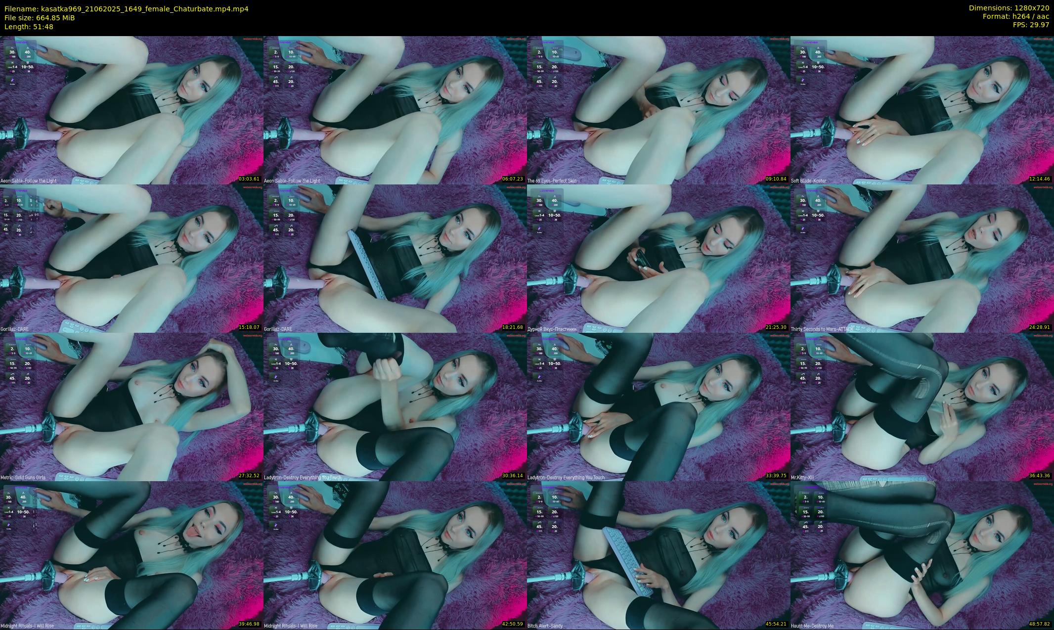 kasatka969 — 52 minute Chaturbate female cam show recording, 720p, Jun 21, 2025