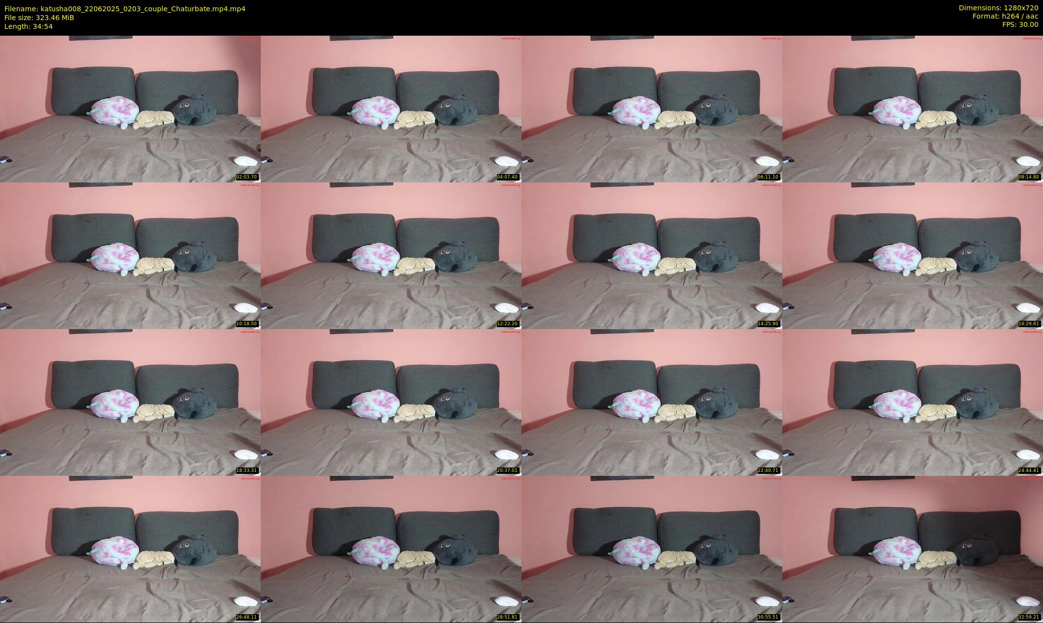 katusha008 — 35 minute Chaturbate couple cam show recording, 720p, Jun 22, 2025