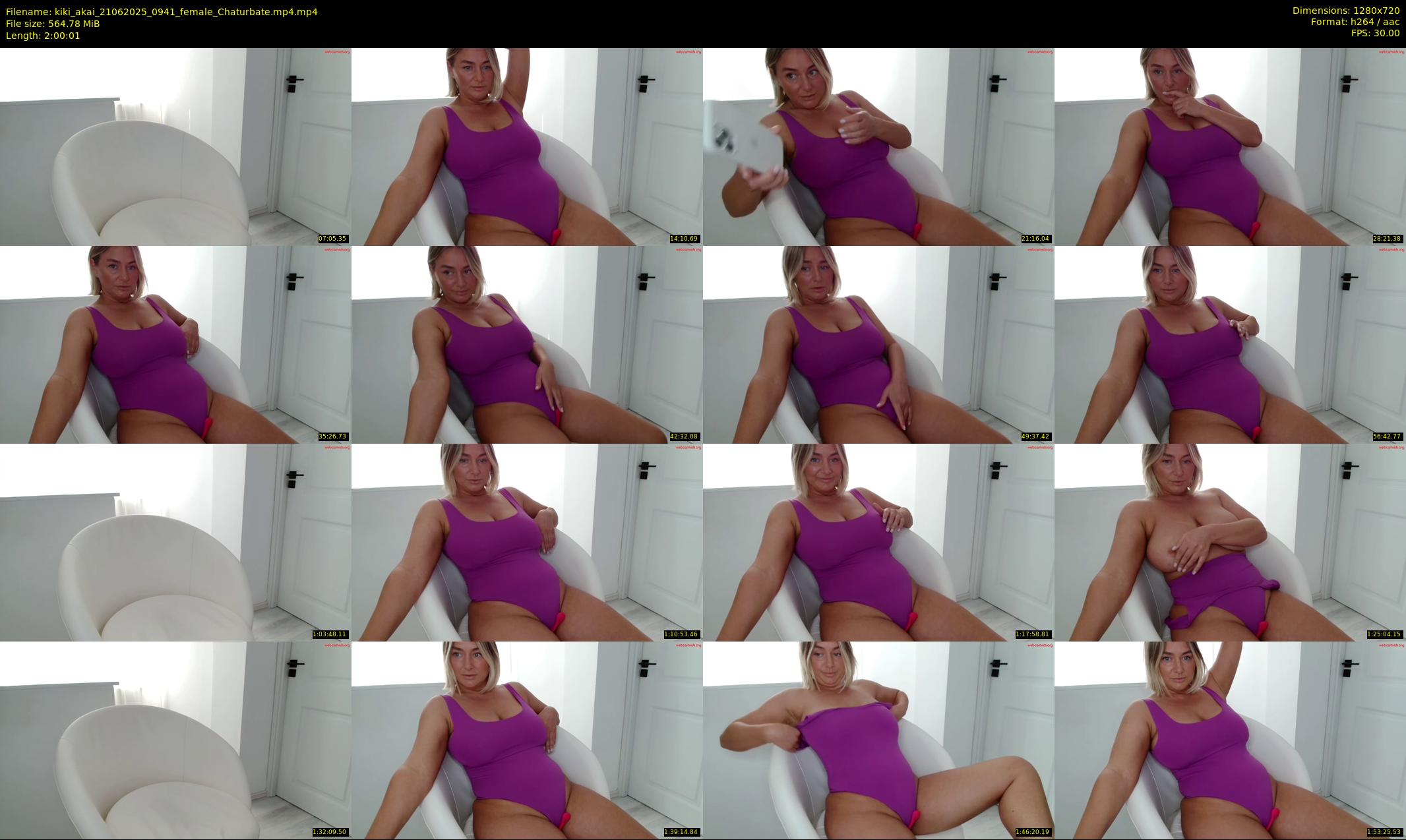 kiki_akai — 121 minute Chaturbate female cam show recording, 720p, Jun 21, 2025