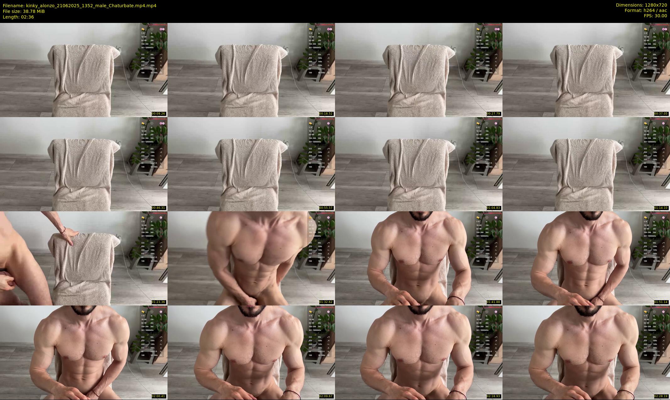 kinky_alonzo — 3 minute Chaturbate male cam show recording, 720p, Jun 21, 2025