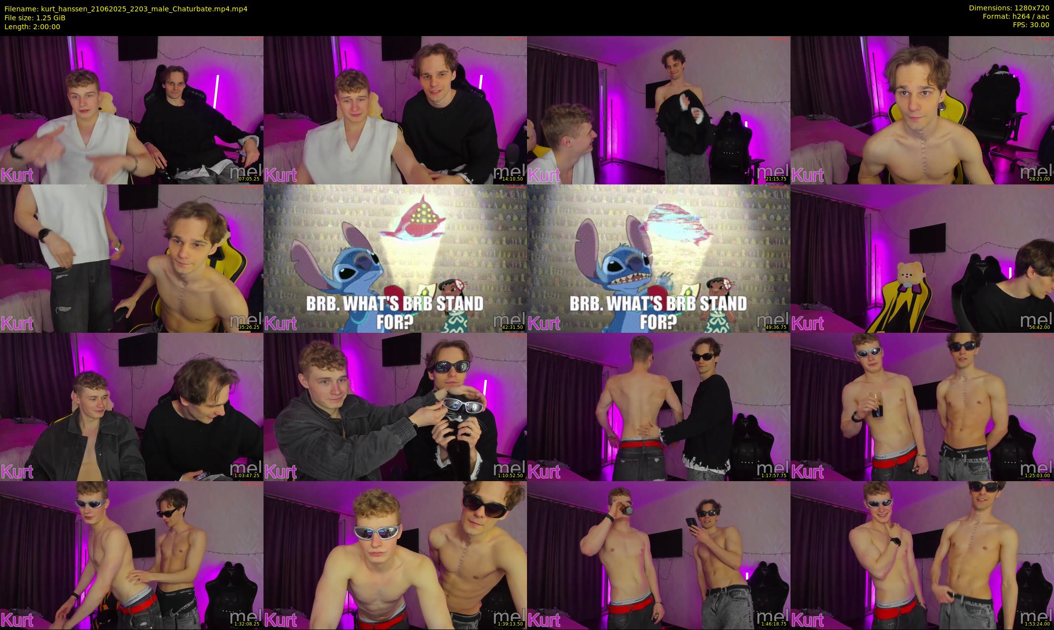 kurt_hanssen — 120 minute Chaturbate male cam show recording, 720p, Jun 21, 2025