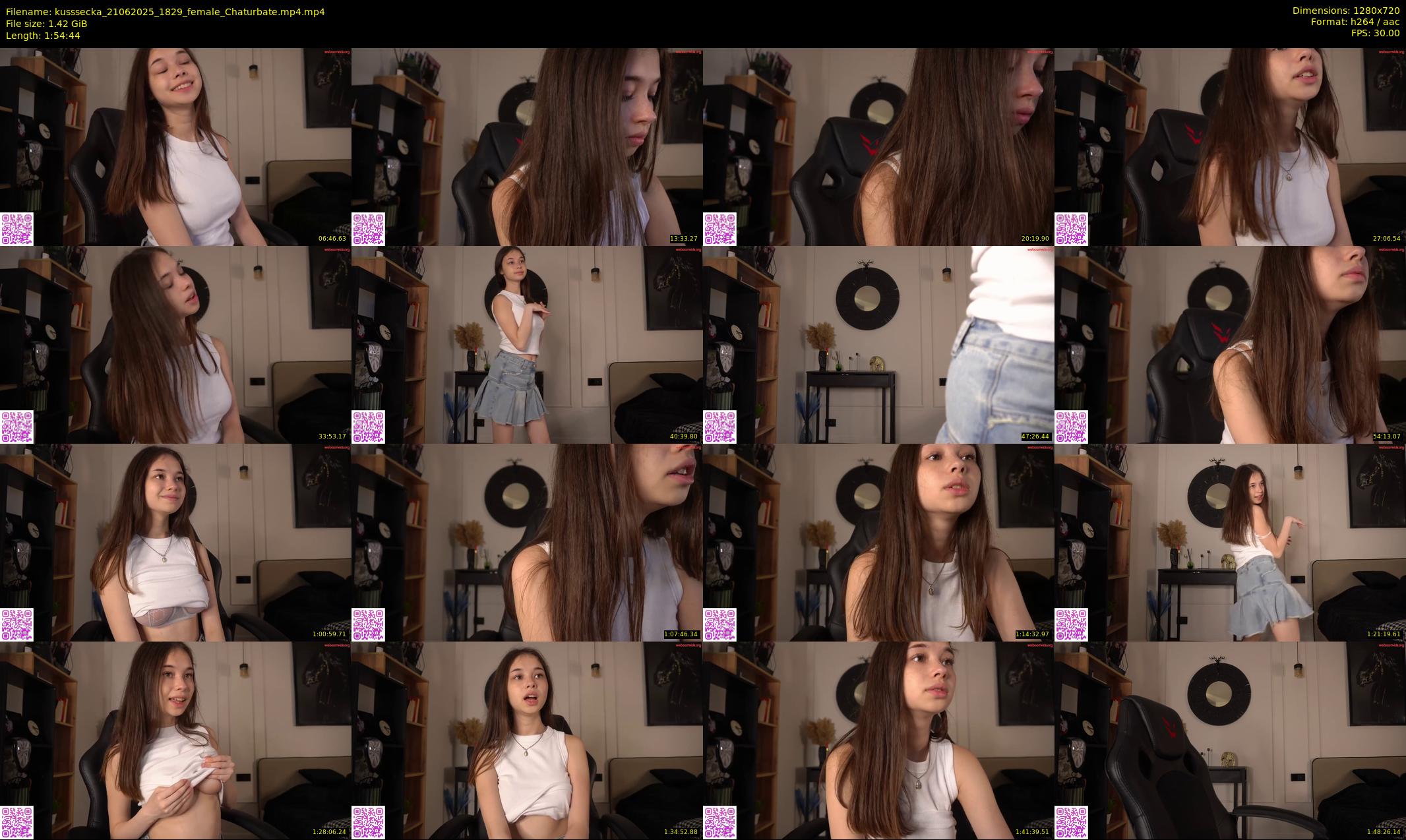 kusssecka — 115 minute Chaturbate female cam show recording, 720p, Jun 21, 2025