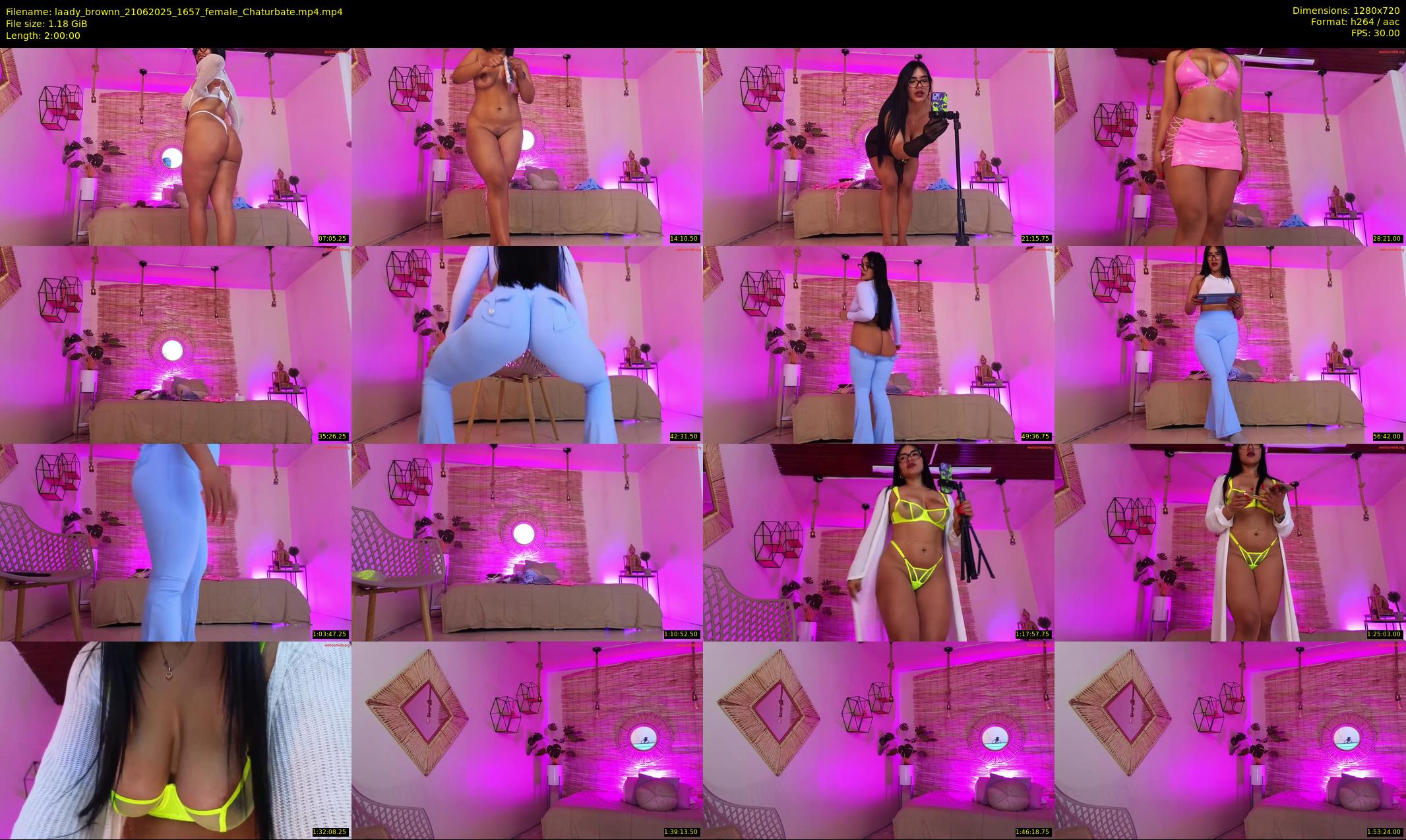 laady_brownn — 120 minute Chaturbate female cam show recording, 720p, Jun 21, 2025