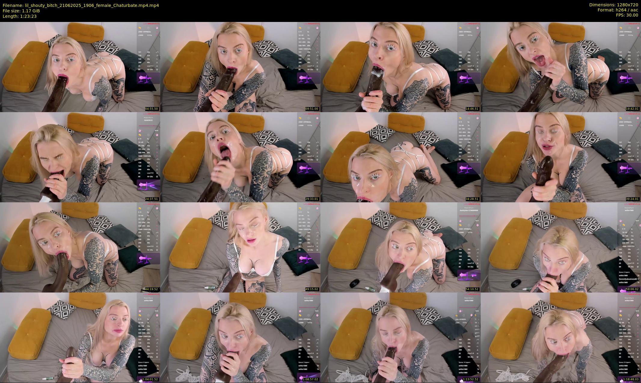 lil_shouty_bitch — 84 minute Chaturbate female cam show recording, 720p, Jun 21, 2025