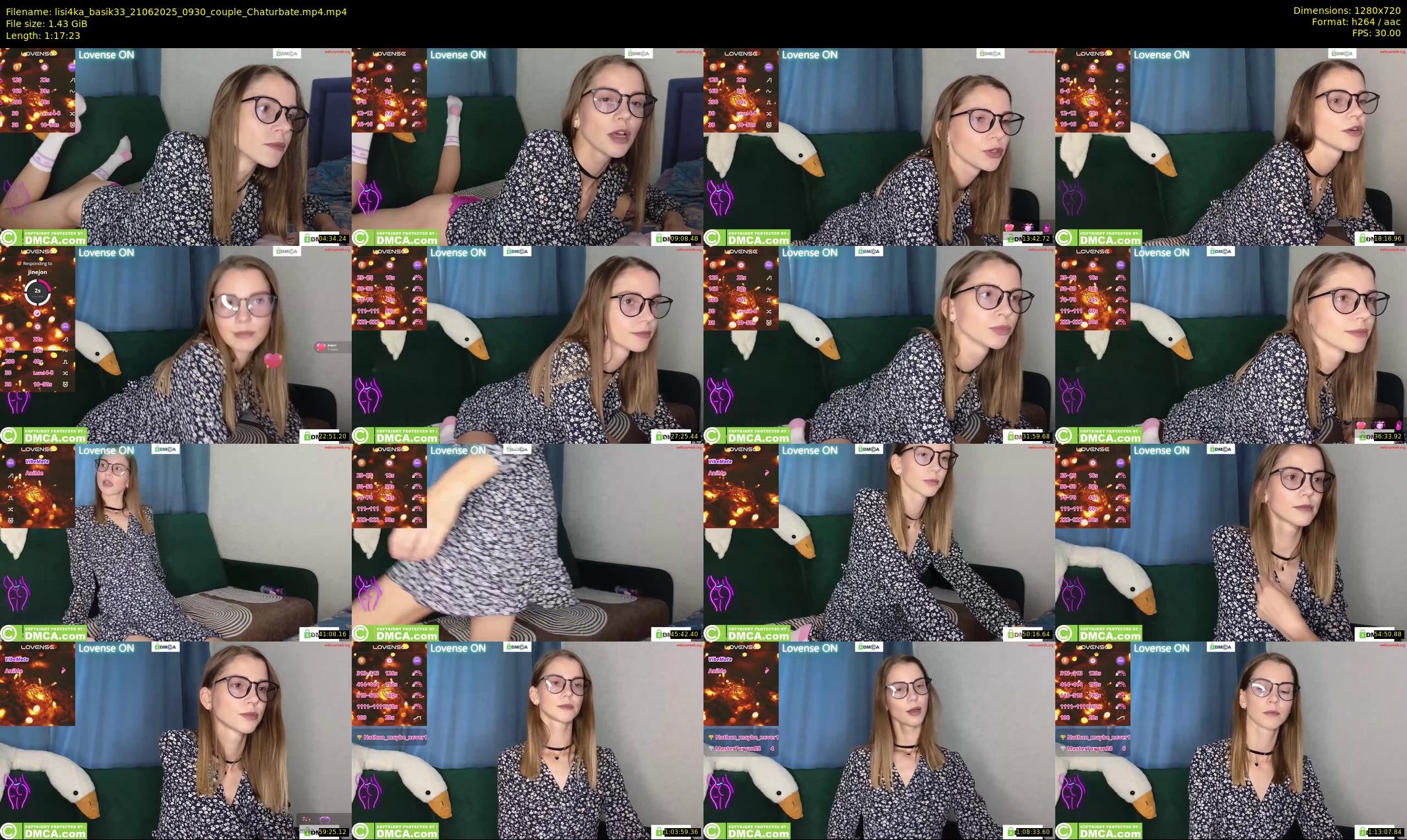 lisi4ka_basik33 — 78 minute Chaturbate couple cam show recording, 720p, Jun 21, 2025