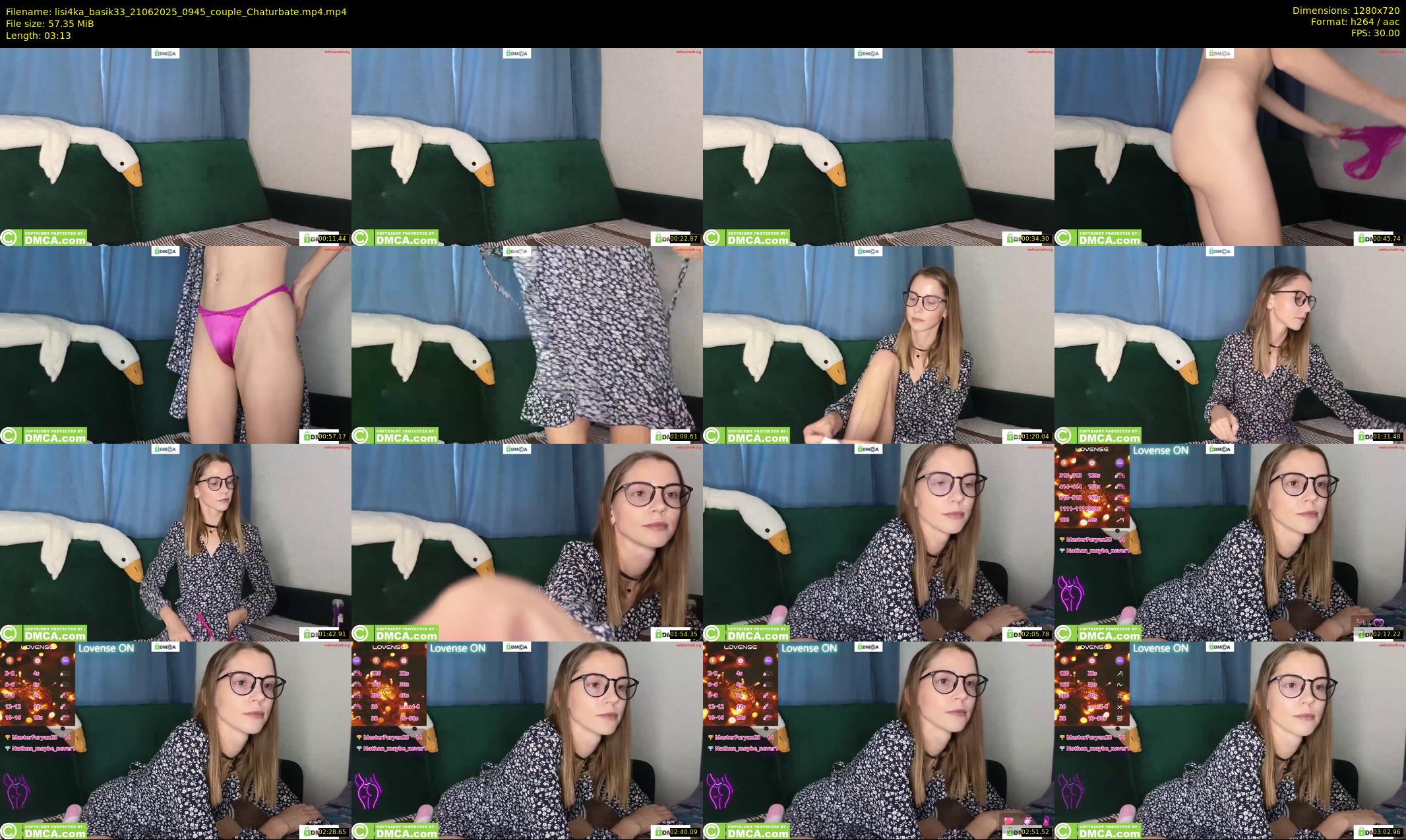 lisi4ka_basik33 — 4 minute Chaturbate couple cam show recording, 720p, Jun 21, 2025