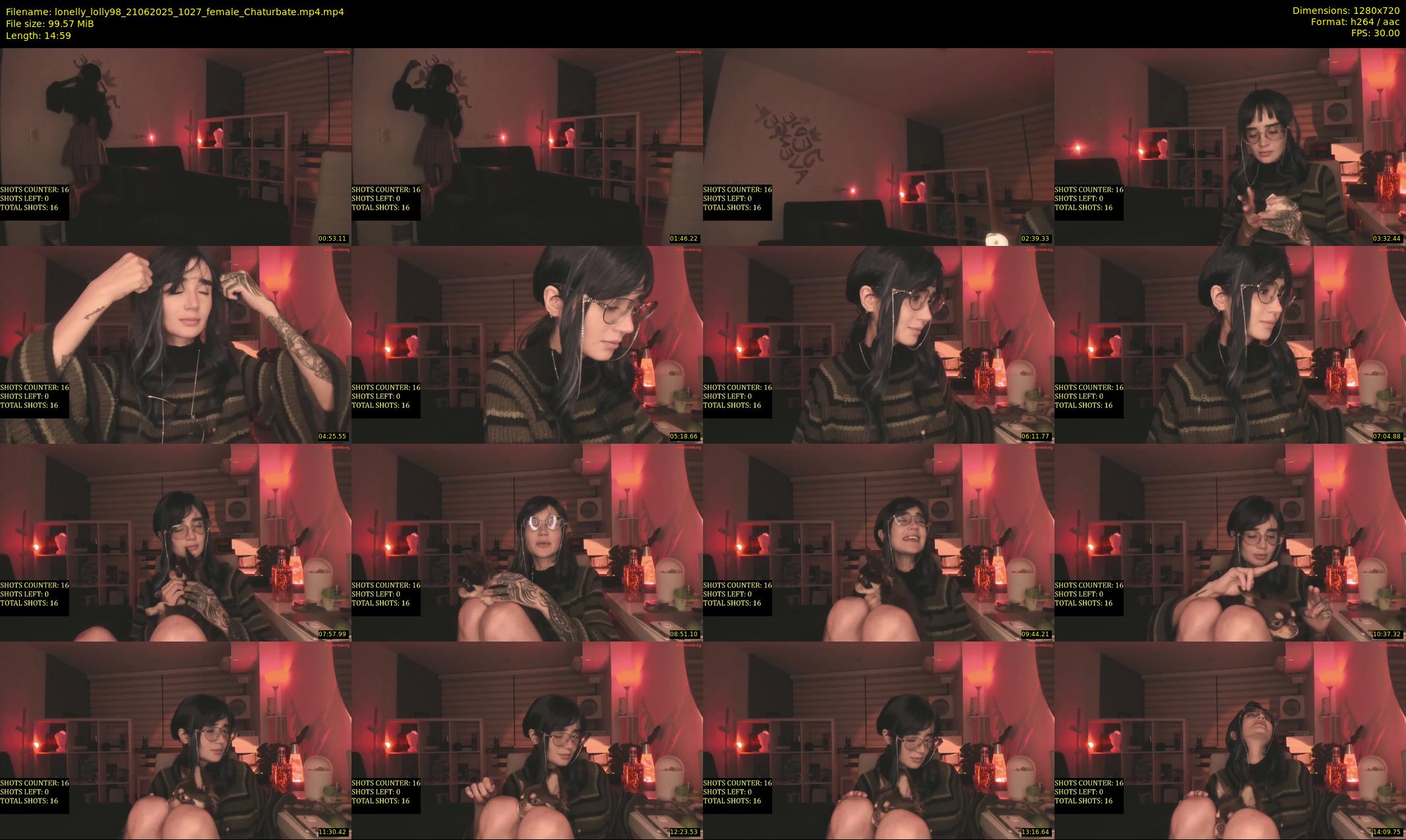 lonelly_lolly98 — 15 minute Chaturbate female cam show recording, 720p, Jun 21, 2025