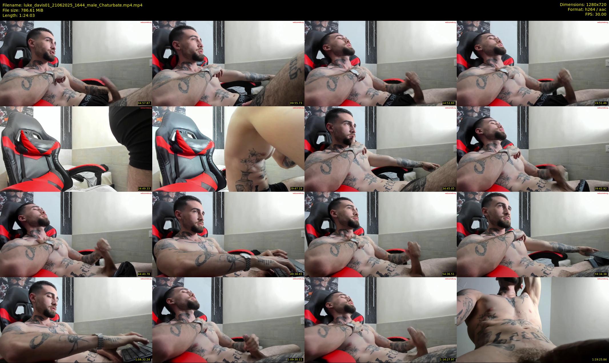 luke_davis01 — 85 minute Chaturbate male cam show recording, 720p, Jun 21, 2025