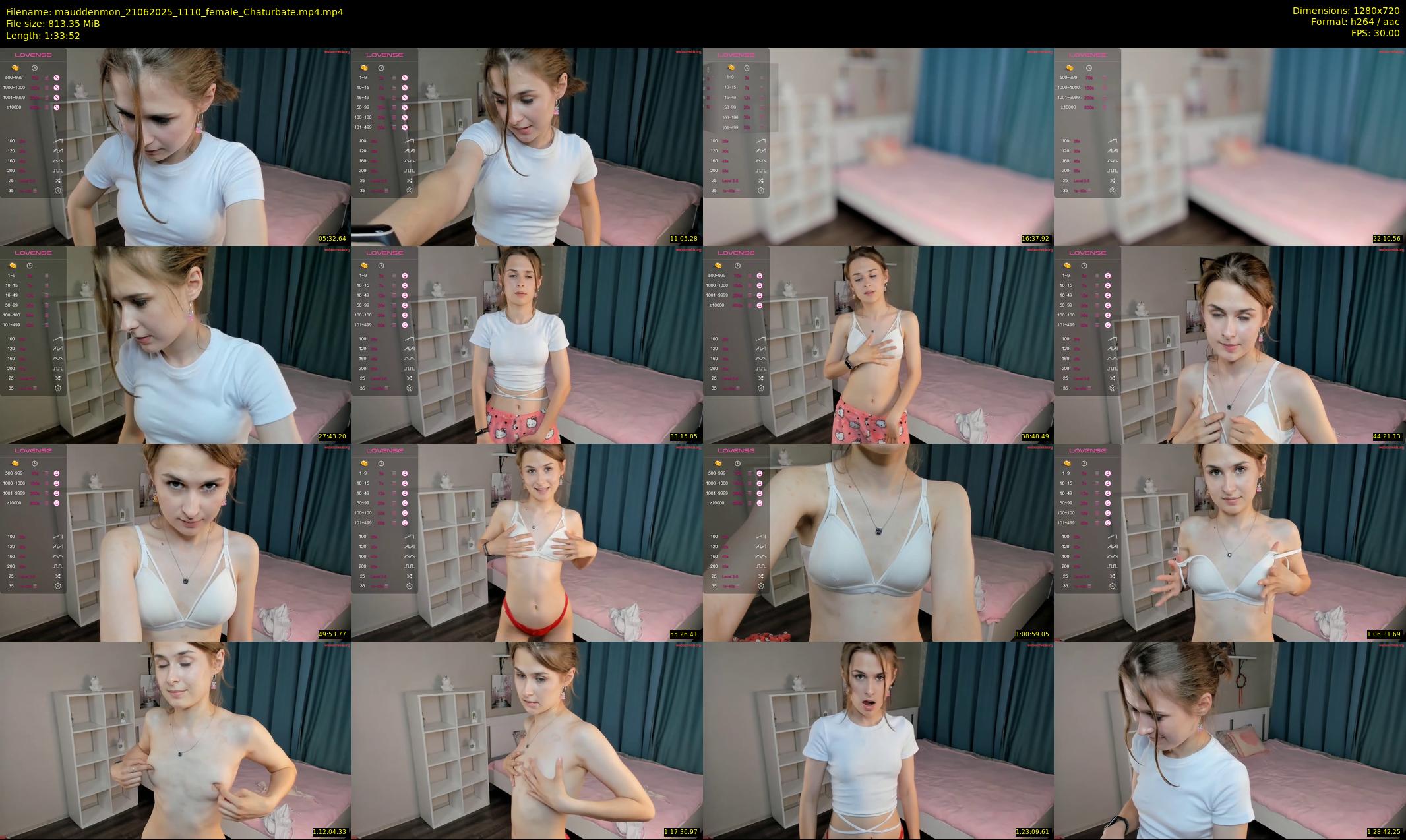 mauddenmon — 94 minute Chaturbate female cam show recording, 720p, Jun 21, 2025
