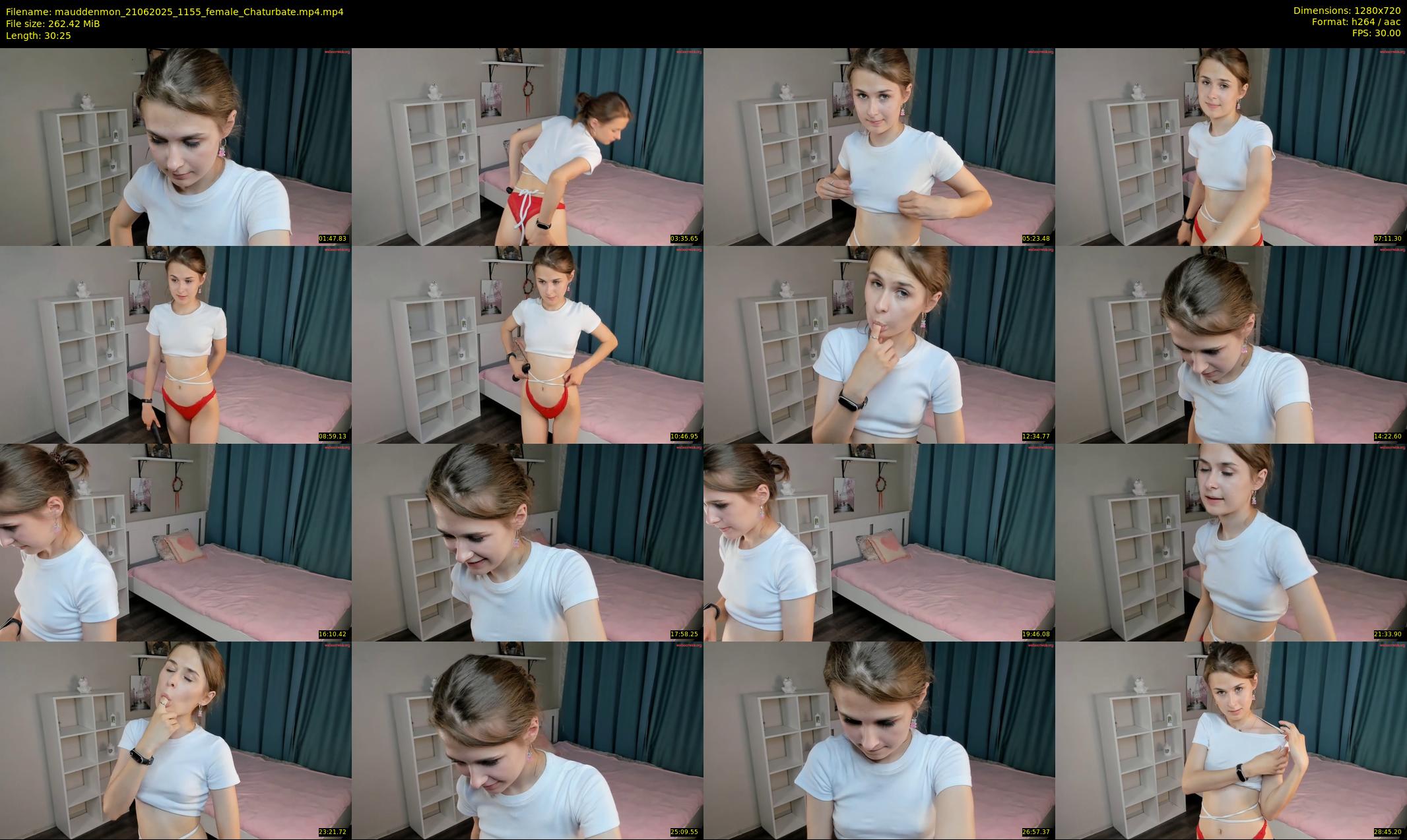 mauddenmon — 31 minute Chaturbate female cam show recording, 720p, Jun 21, 2025