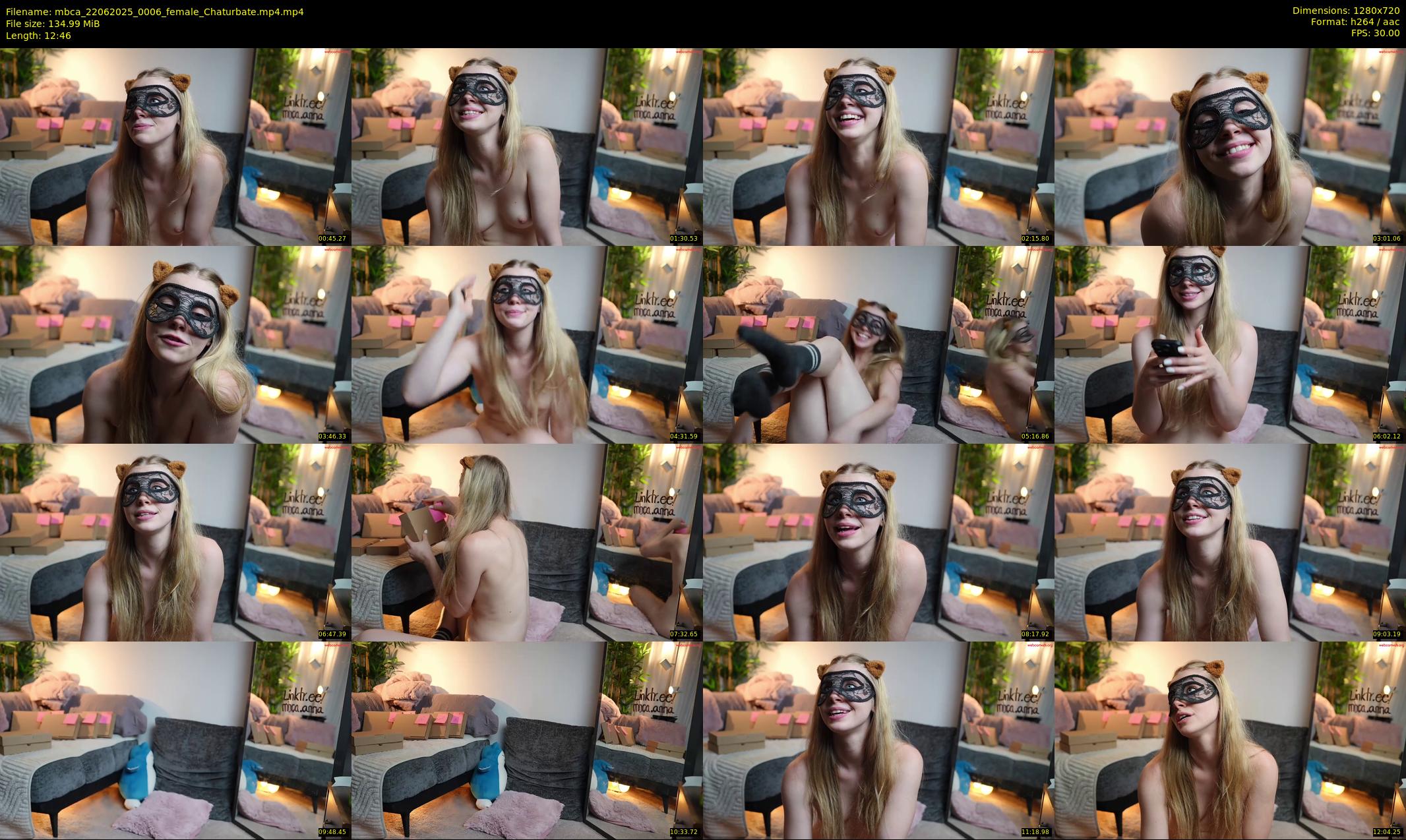 mbca — 13 minute Chaturbate couple cam show recording, 720p, Jun 22, 2025