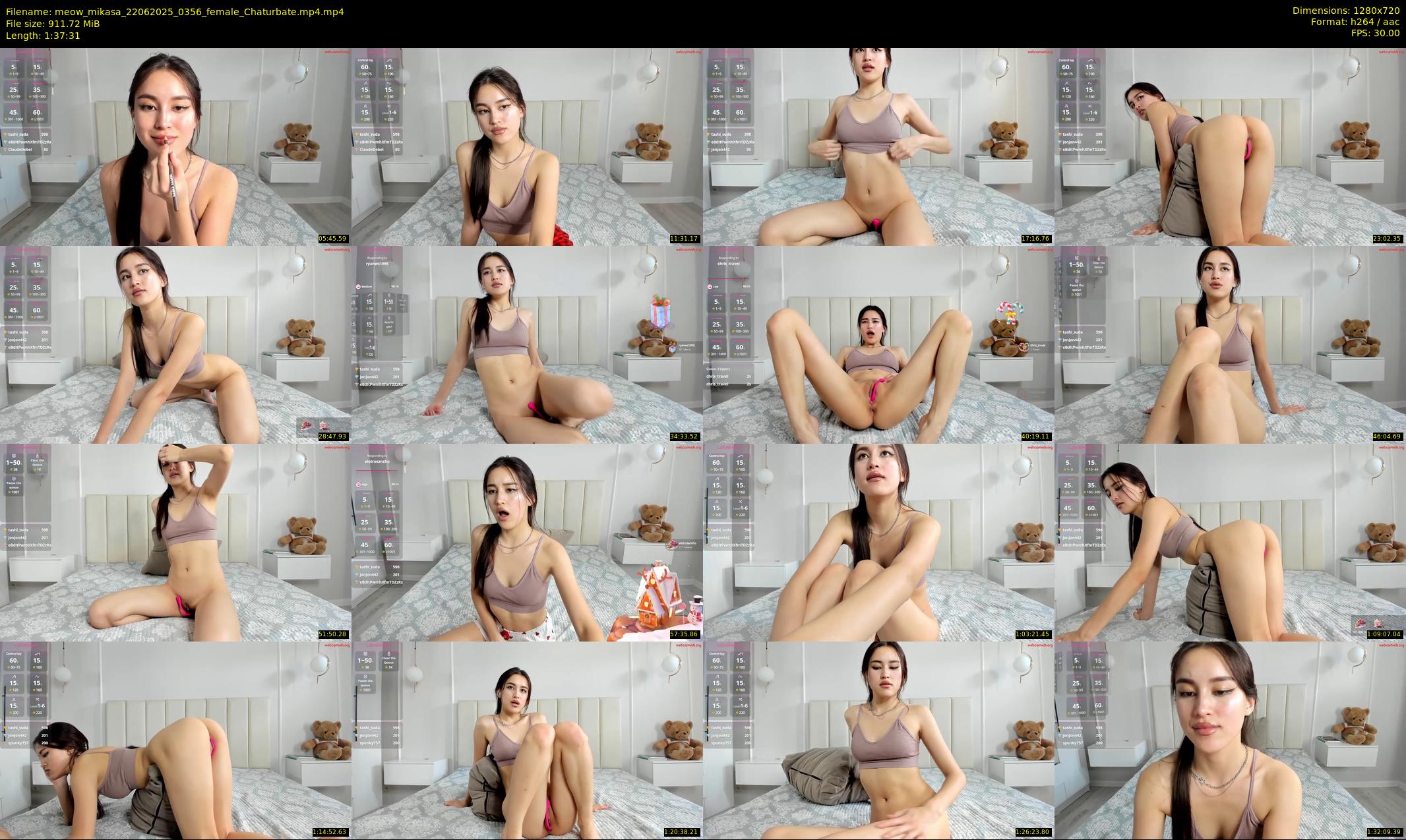 meow_mikasa — 98 minute Chaturbate female cam show recording, 720p, Jun 22, 2025