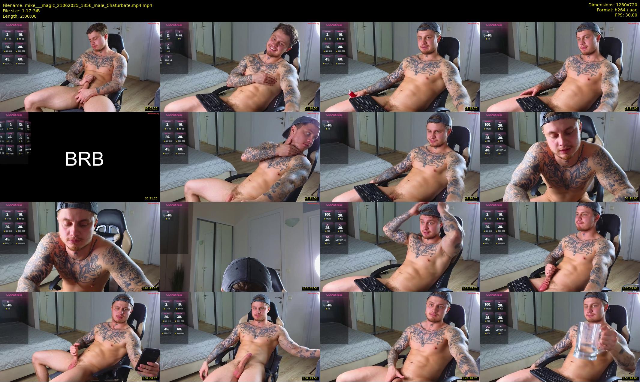 mike___magic — 120 minute Chaturbate male cam show recording, 720p, Jun 21, 2025