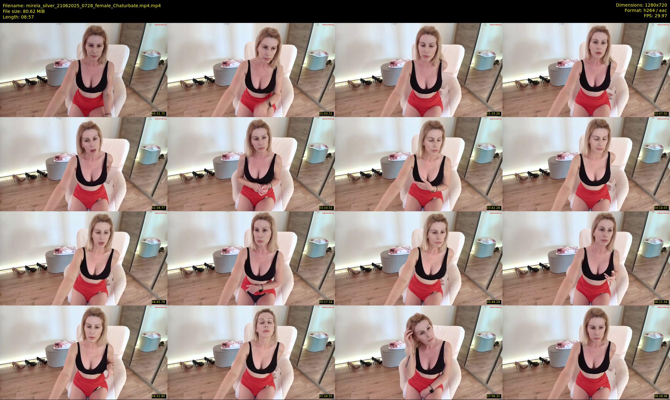 mirela_silver — 9 minute Chaturbate female cam show recording, 720p, Jun 21, 2025