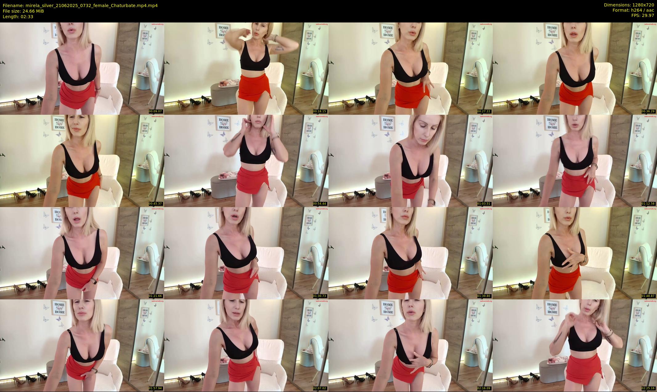 mirela_silver — 3 minute Chaturbate female cam show recording, 720p, Jun 21, 2025