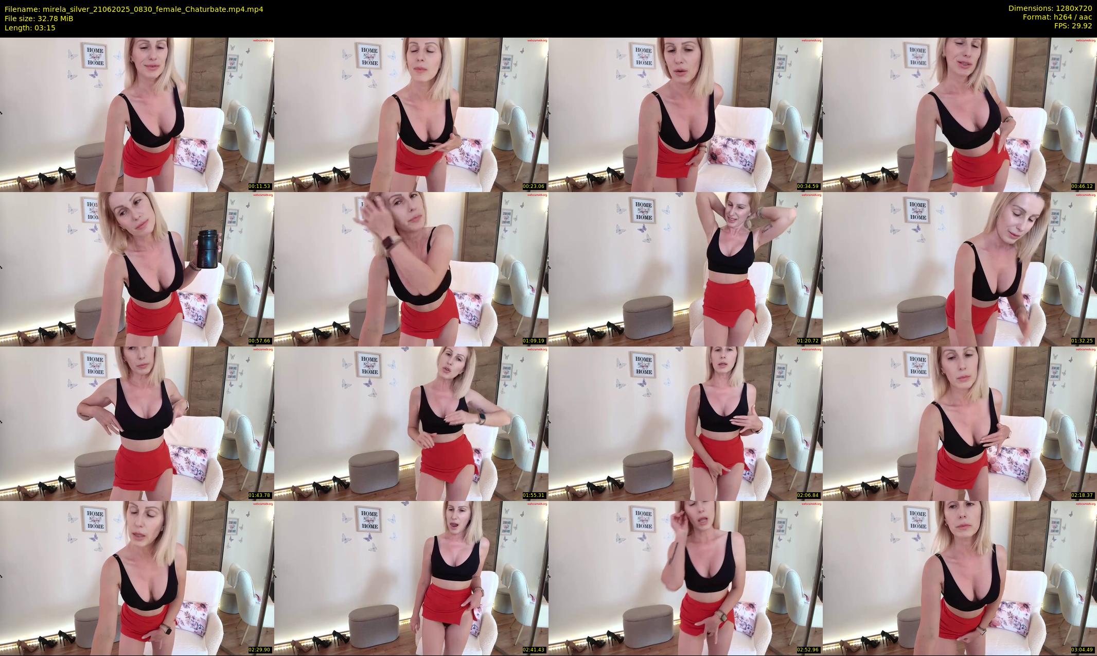 mirela_silver — 4 minute Chaturbate female cam show recording, 720p, Jun 21, 2025