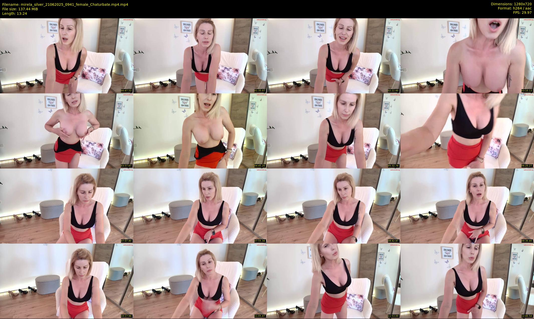 mirela_silver — 14 minute Chaturbate female cam show recording, 720p, Jun 21, 2025