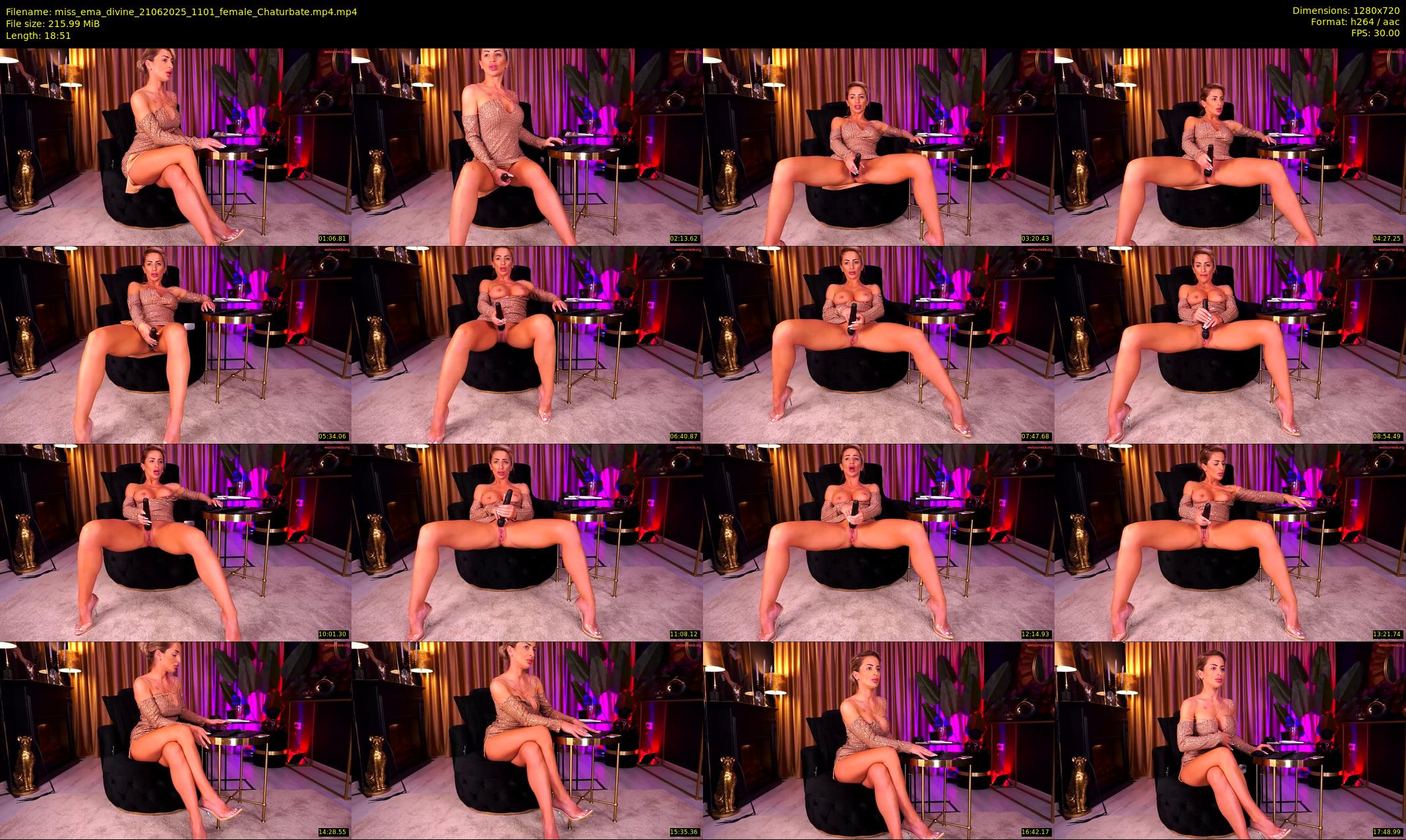 miss_ema_divine — 19 minute Chaturbate female cam show recording, 720p, Jun 21, 2025