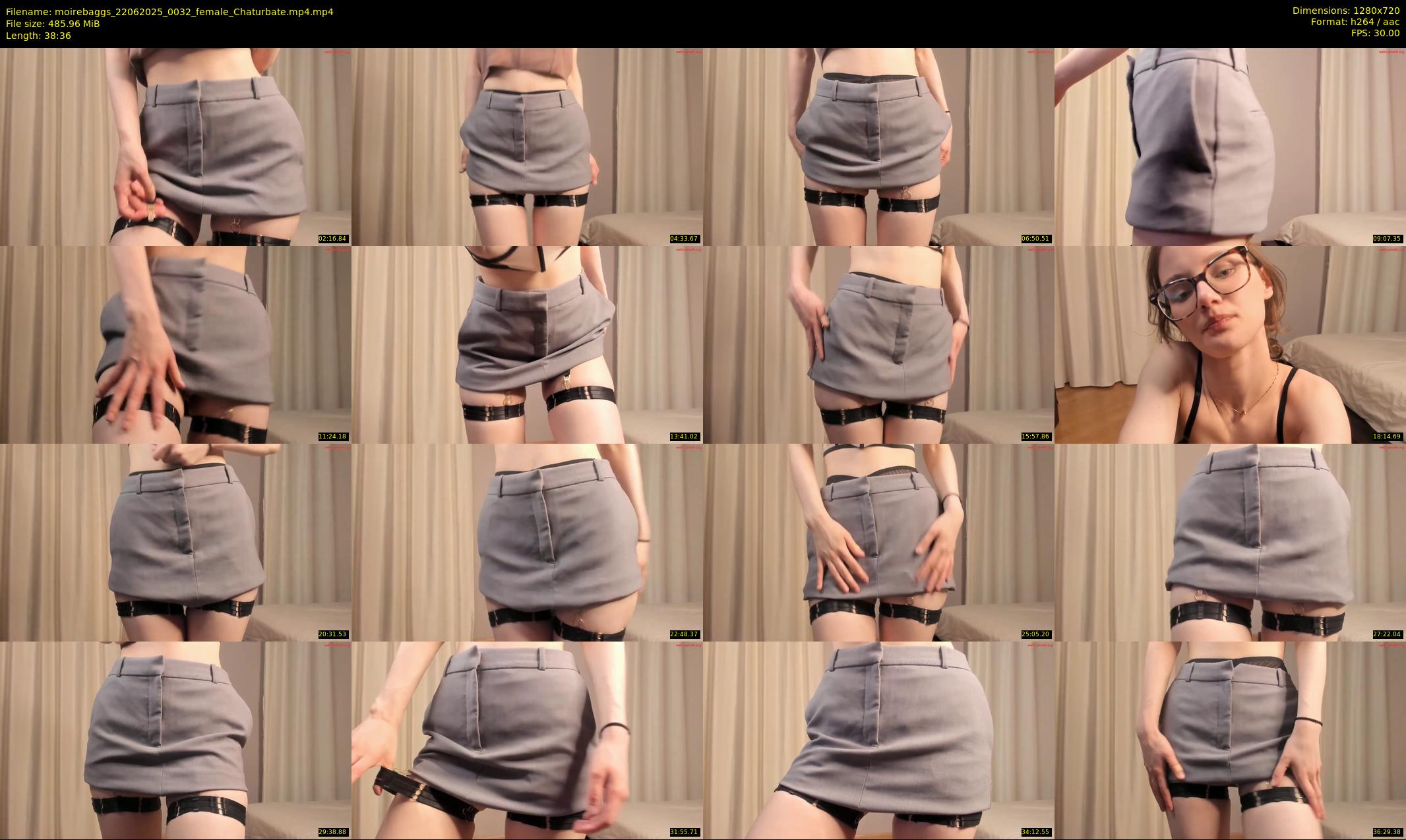 moirebaggs — 39 minute Chaturbate female cam show recording, 720p, Jun 22, 2025