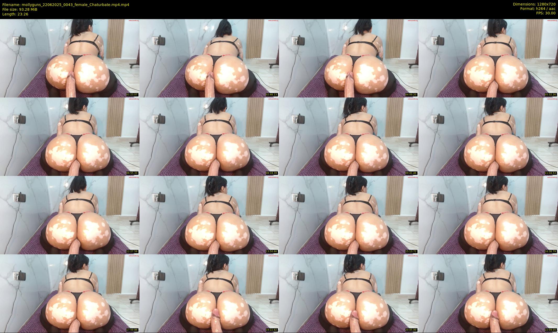 mollyguns — 24 minute Chaturbate female cam show recording, 720p, Jun 22, 2025