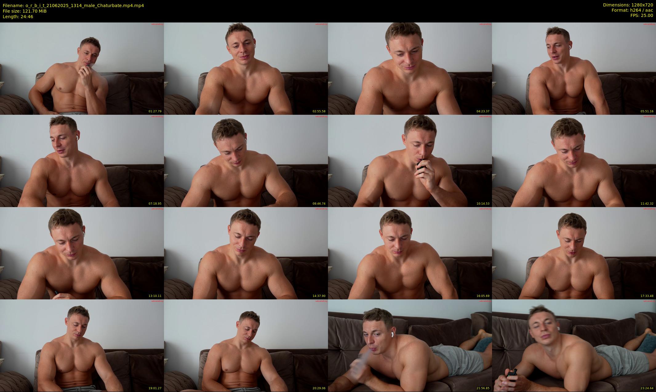 o_r_b_i_t — 25 minute Chaturbate male cam show recording, 720p, Jun 21, 2025