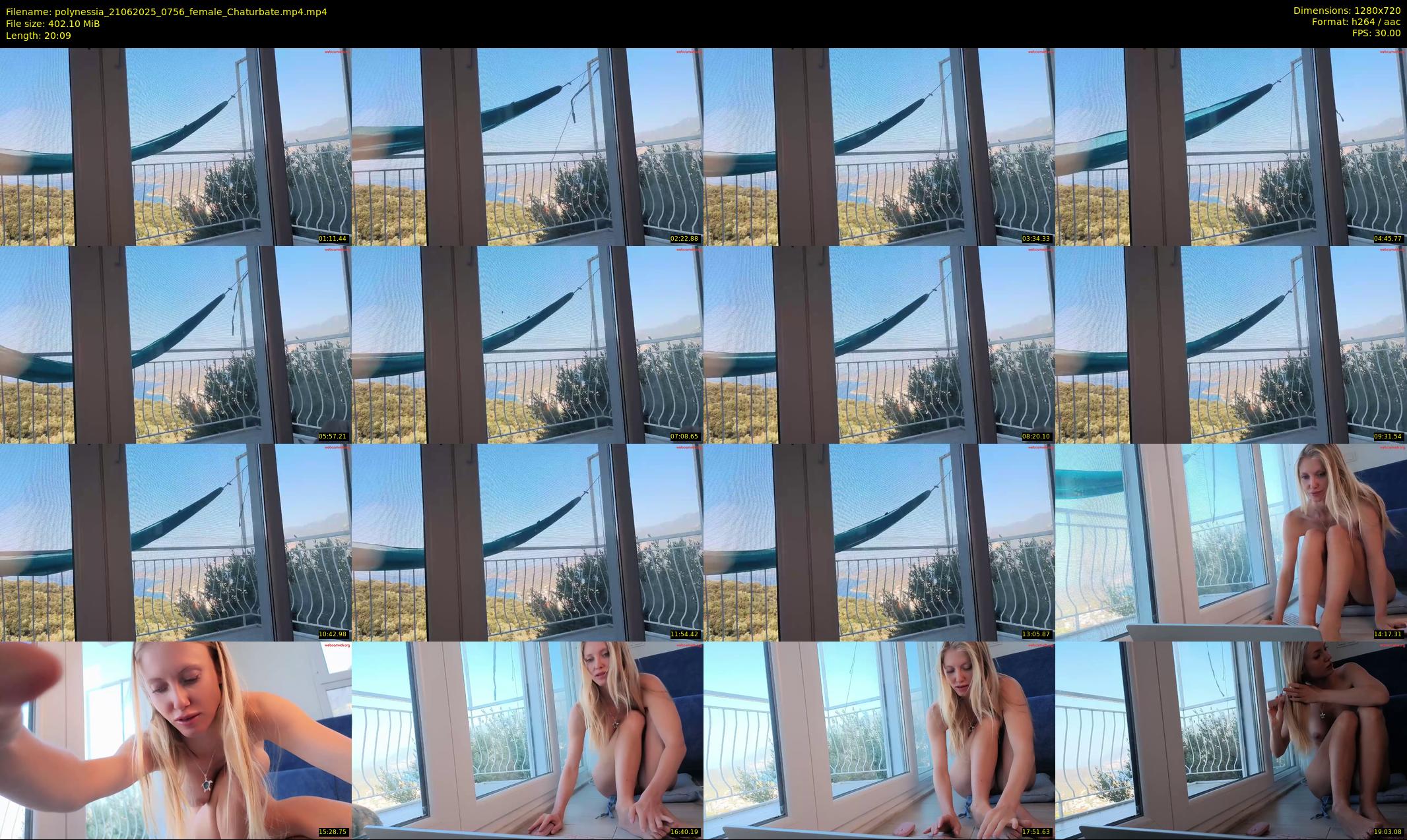 polynessia — 21 minute Chaturbate female cam show recording, 720p, Jun 21, 2025