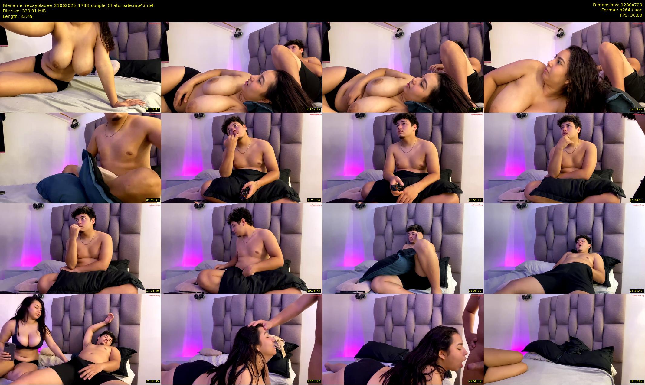 rexaybladee — 34 minute Chaturbate couple cam show recording, 720p, Jun 21, 2025