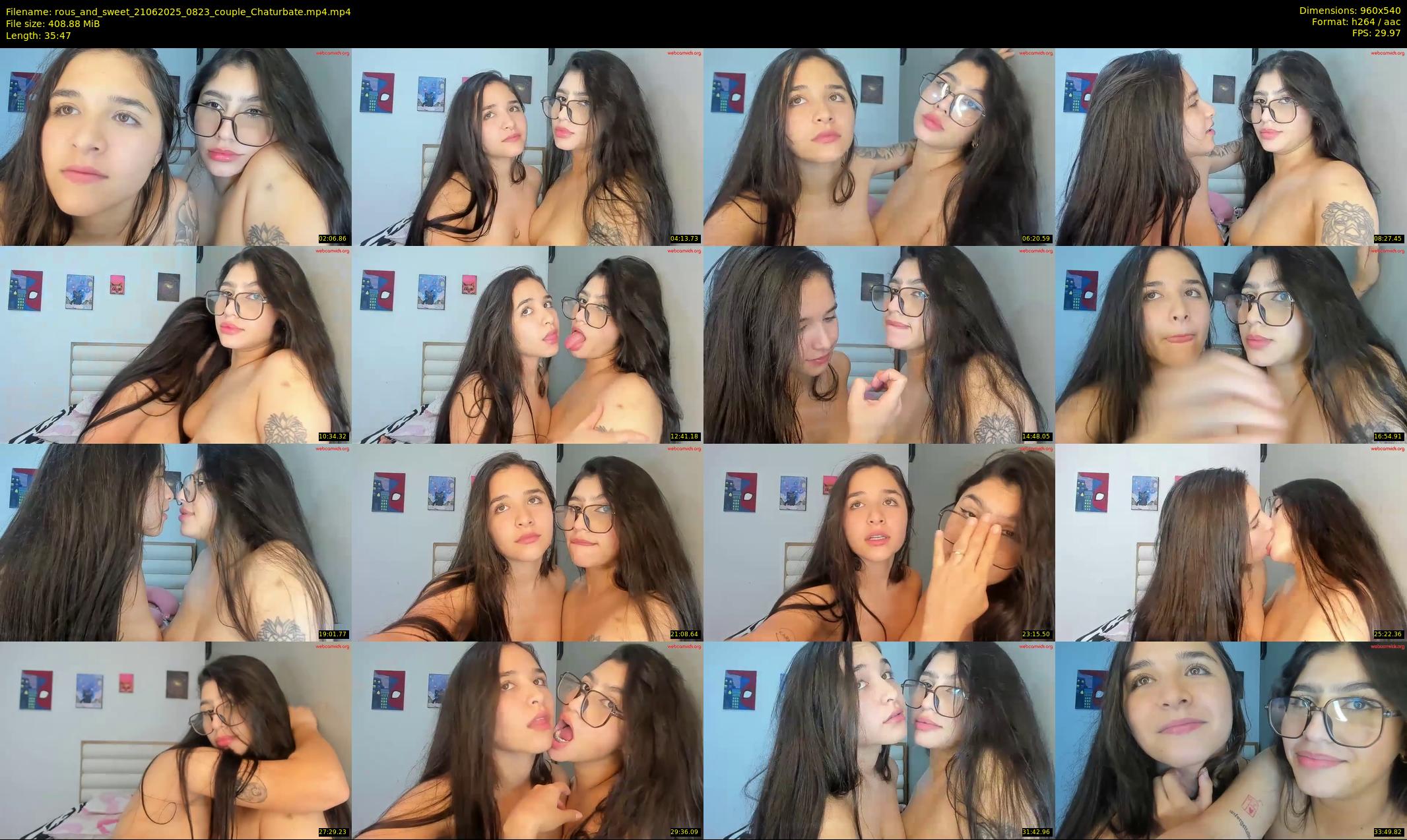 rous_and_sweet — 36 minute Chaturbate couple cam show recording, 480p, Jun 21, 2025