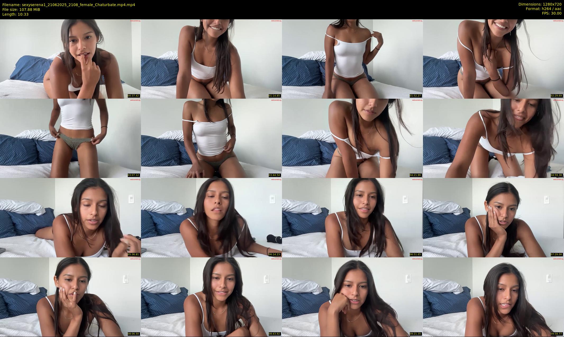sexyserena1 — 11 minute Chaturbate female cam show recording, 720p, Jun 21, 2025