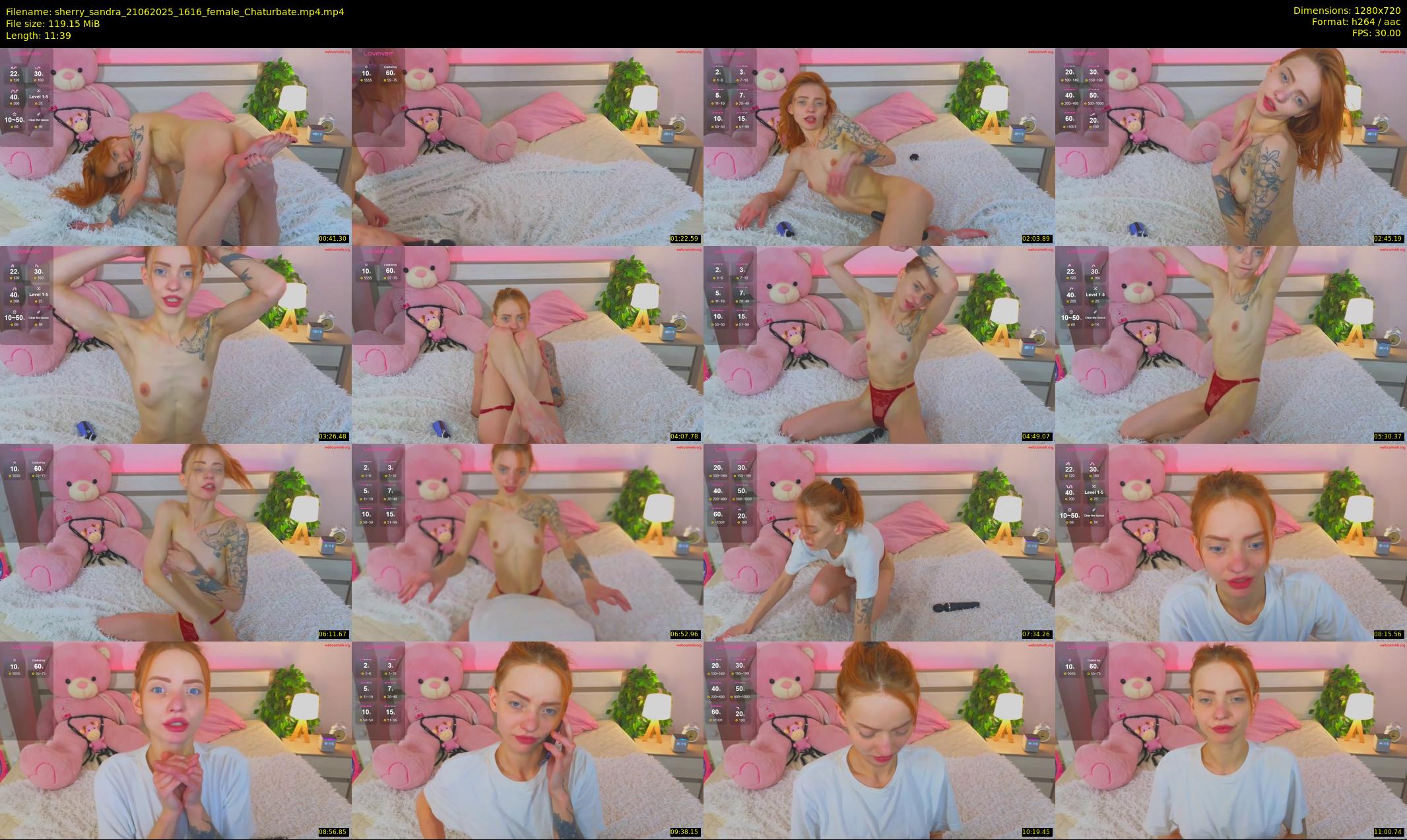 sherry_sandra — 12 minute Chaturbate female cam show recording, 720p, Jun 21, 2025