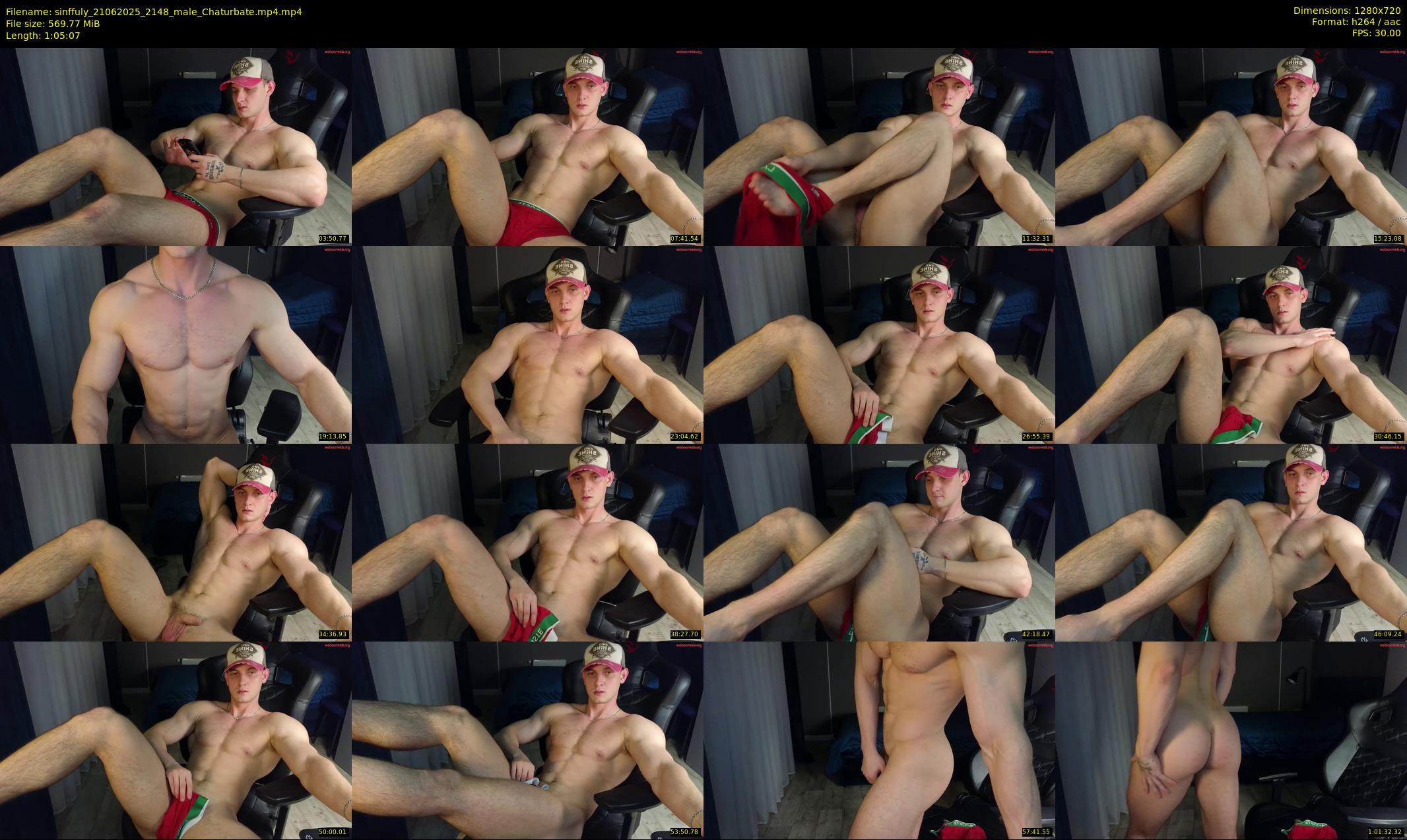 sinffuly — 66 minute Chaturbate male cam show recording, 720p, Jun 21, 2025