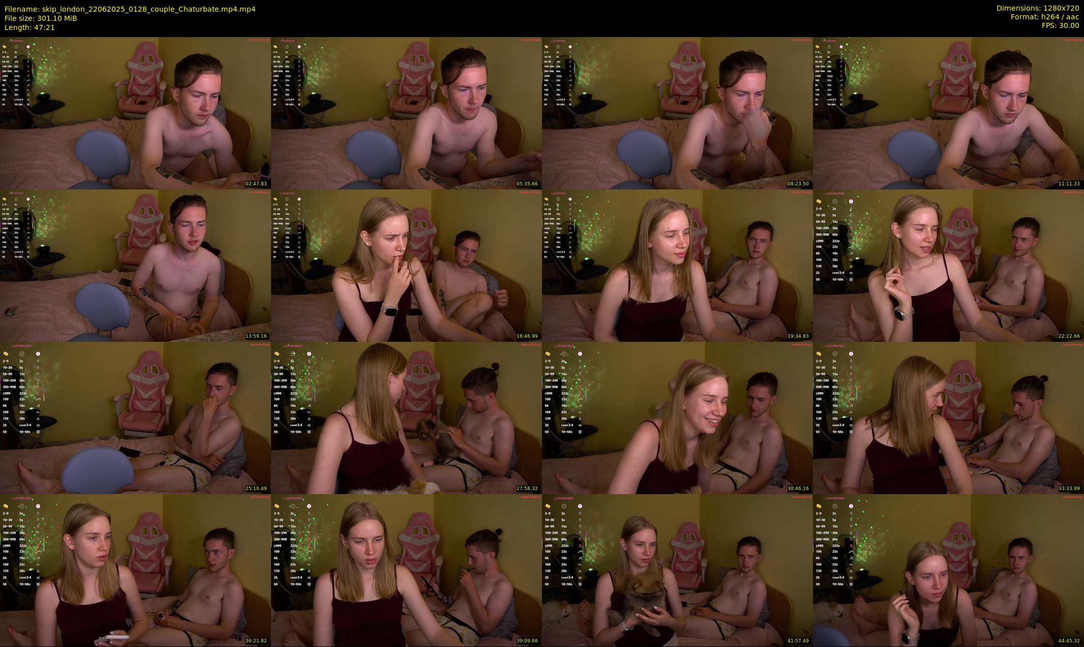 skip_london — 48 minute Chaturbate male cam show recording, 720p, Jun 22, 2025