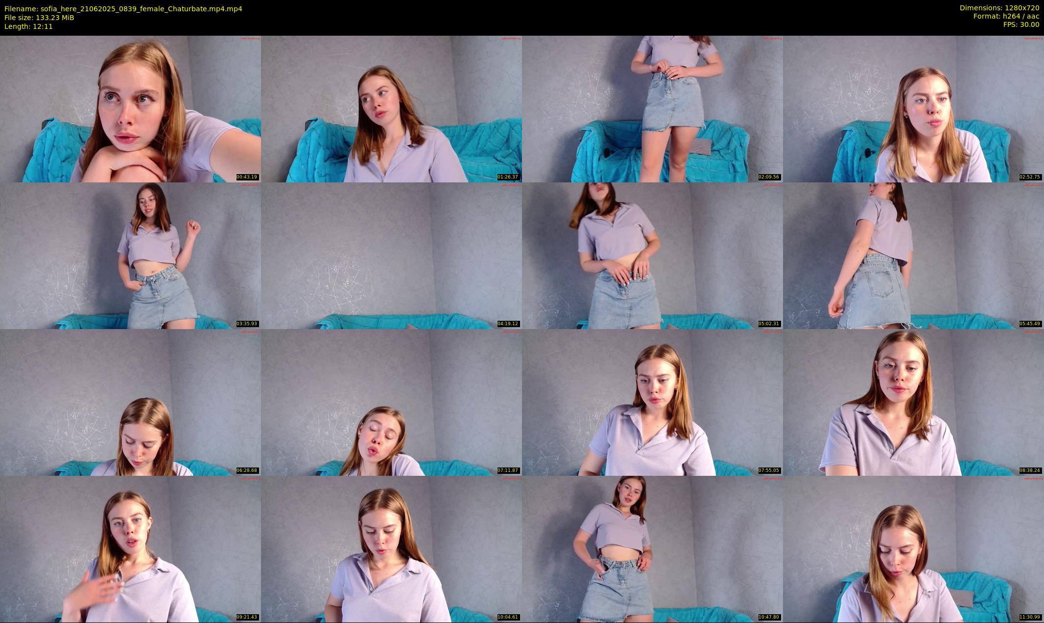 sofia_here — 13 minute Chaturbate female cam show recording, 720p, Jun 21, 2025