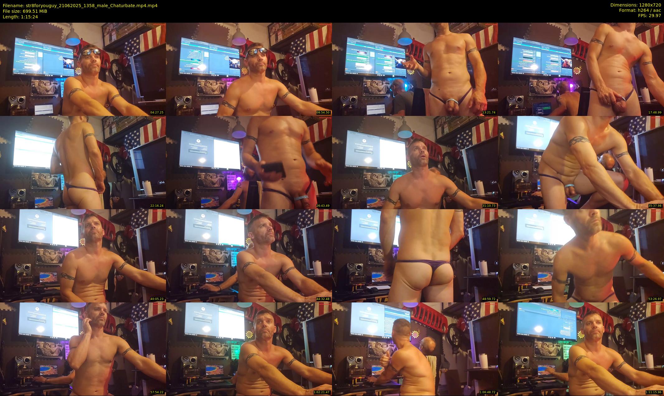 str8foryouguy — 76 minute Chaturbate male cam show recording, 720p, Jun 21, 2025