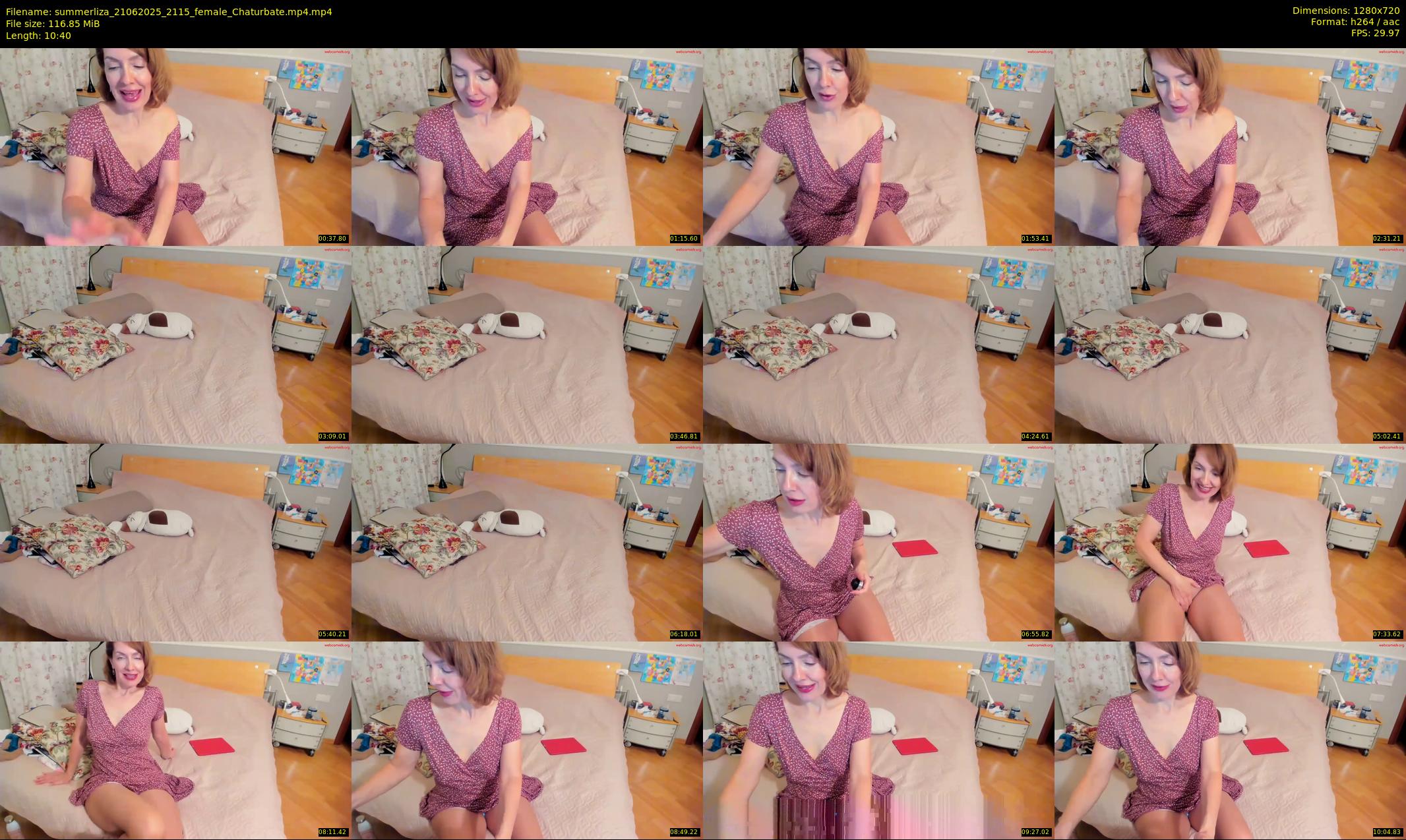 summerliza — 11 minute Chaturbate female cam show recording, 720p, Jun 21, 2025