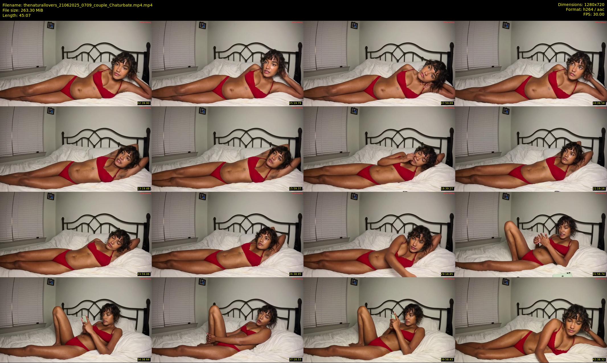 thenaturallovers — 46 minute Chaturbate couple cam show recording, 720p, Jun 21, 2025
