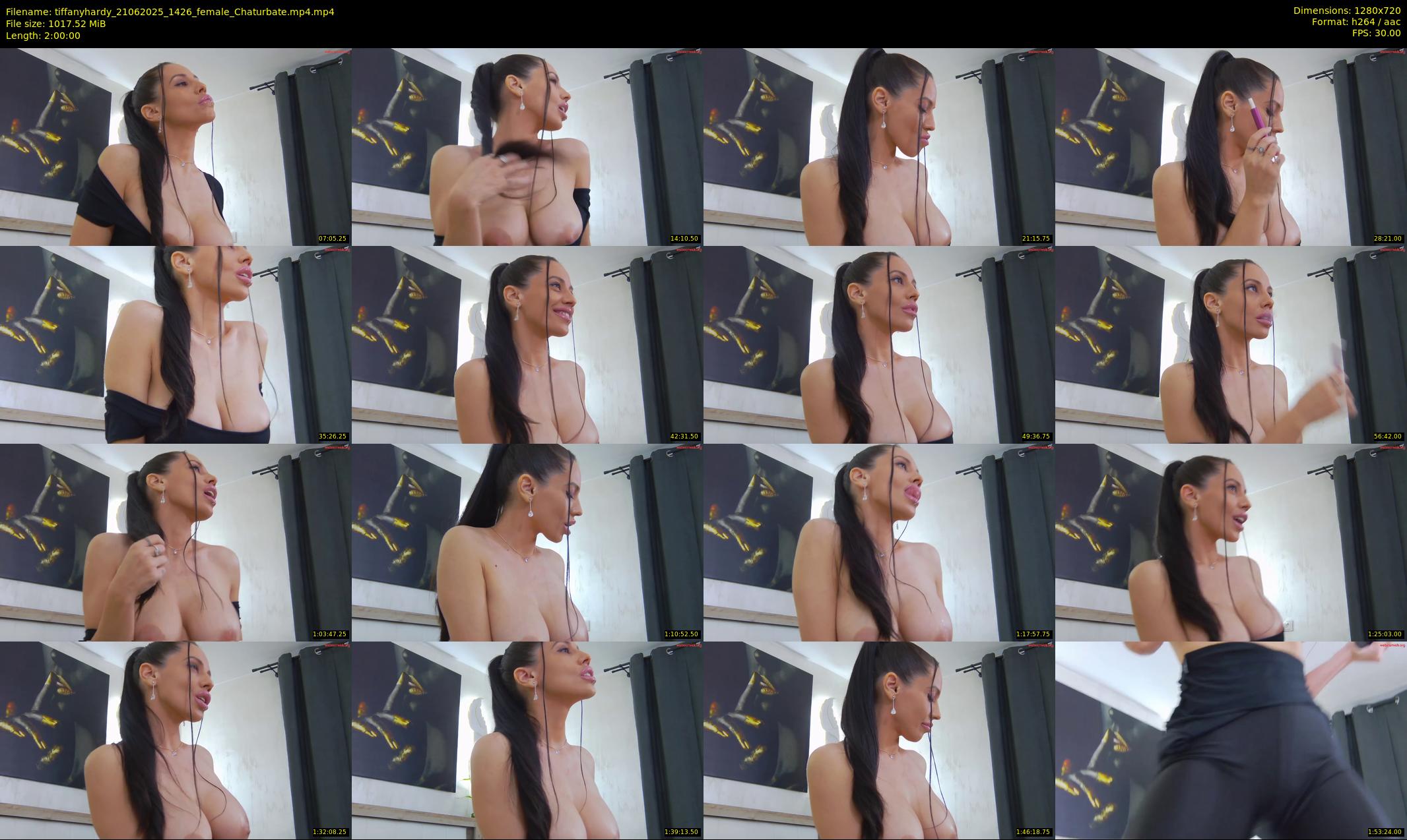 tiffanyhardy — 120 minute Chaturbate female cam show recording, 720p, Jun 21, 2025