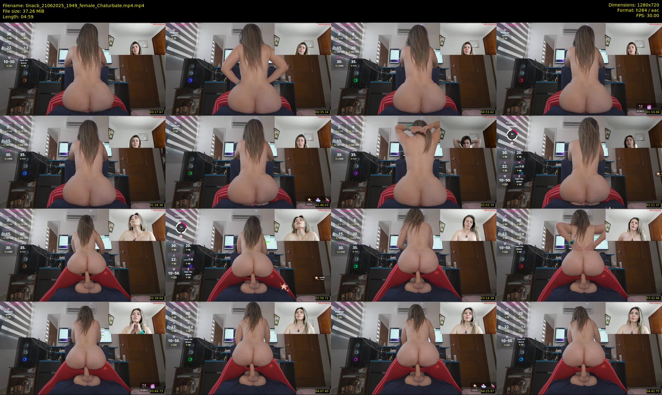 tinacb — 5 minute Chaturbate female cam show recording, 720p, Jun 21, 2025