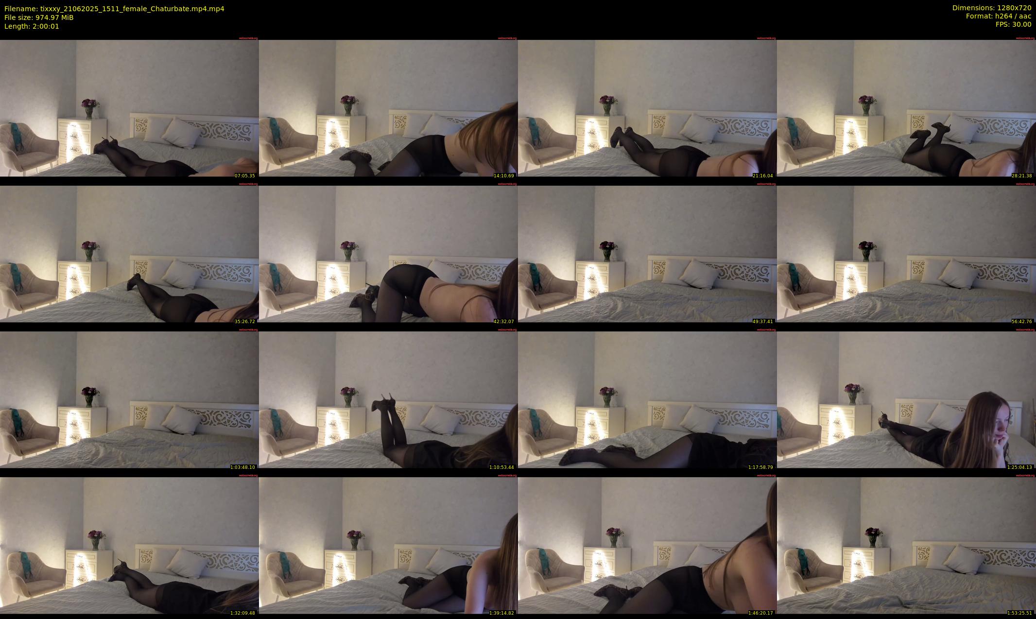 tixxxy — 121 minute Chaturbate female cam show recording, 720p, Jun 21, 2025