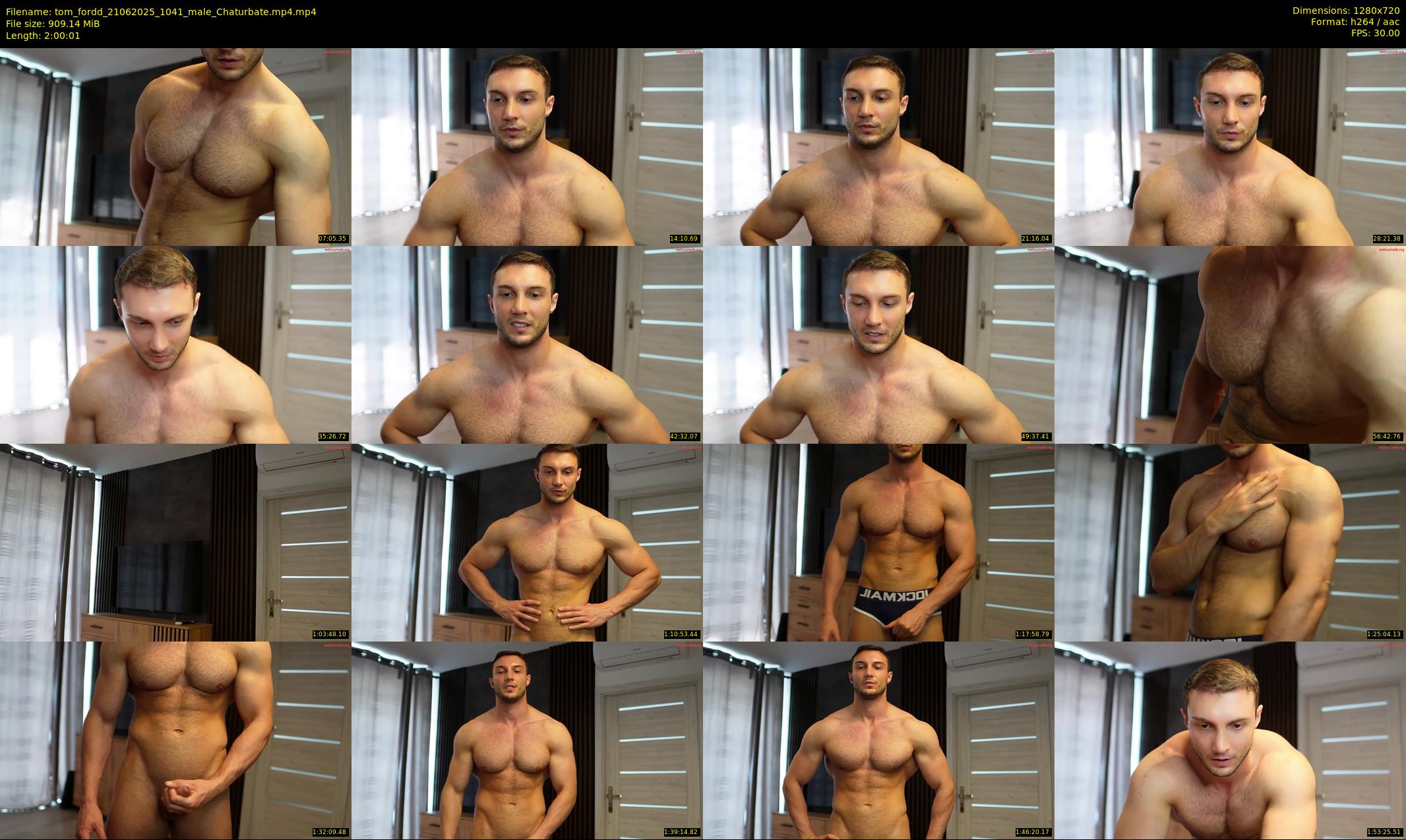 tom_fordd — 121 minute Chaturbate male cam show recording, 720p, Jun 21, 2025