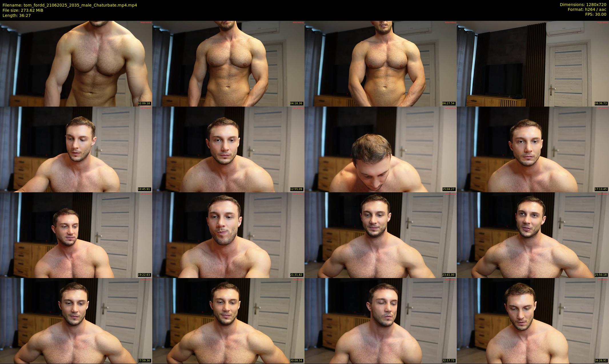 tom_fordd — 37 minute Chaturbate male cam show recording, 720p, Jun 21, 2025