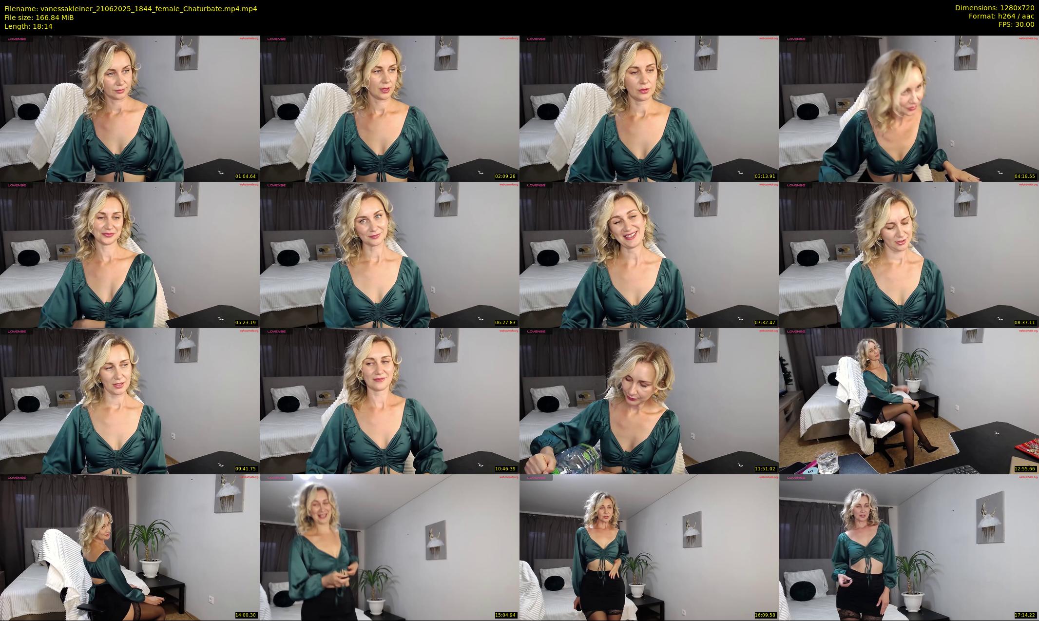 vanessakleiner — 19 minute Chaturbate female cam show recording, 720p, Jun 21, 2025
